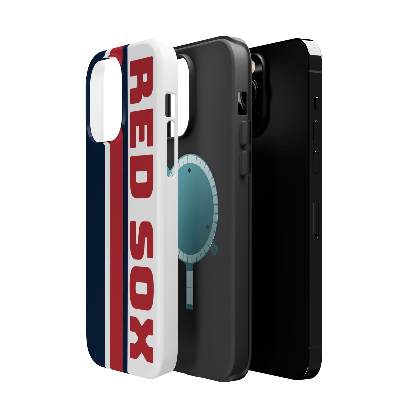 Red Sox Phone Case, Magnetic Phone Case, Retro Phone Case, Baseball Case for iPhone or Samsung