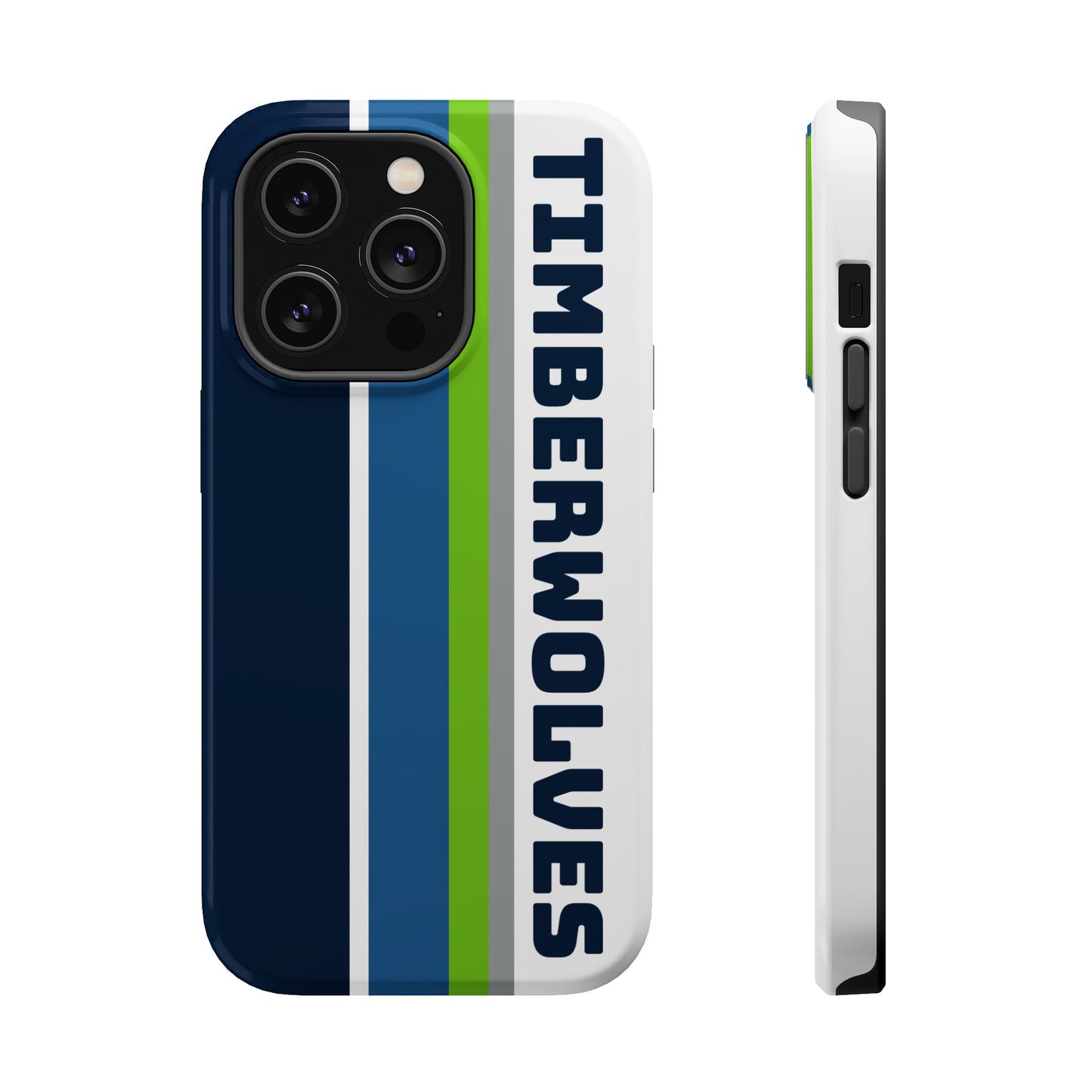 Timberwolves Phone Case, Magnetic Phone Case, Retro Phone Case, Basketball Gifts