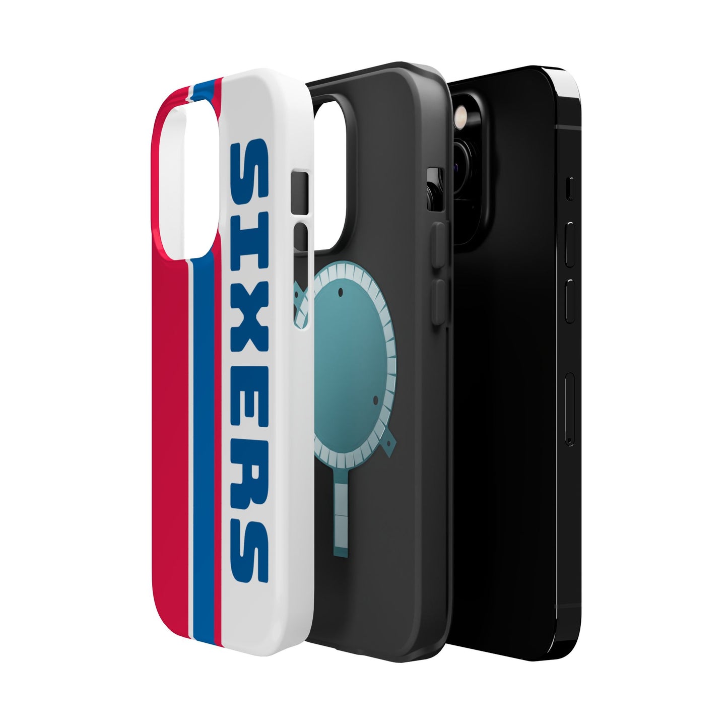 Sixers Phone Case, Magnetic Phone Case, Retro Phone Case, Matte/Glossy Phone Case
