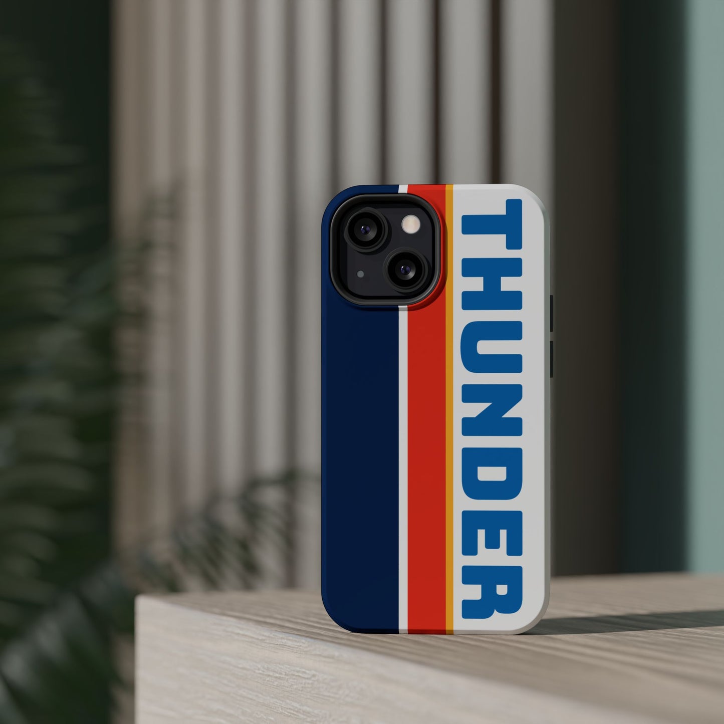 Thunder Phone Case, Magnetic Phone Case, Retro Phone Case, Basketball Gifts