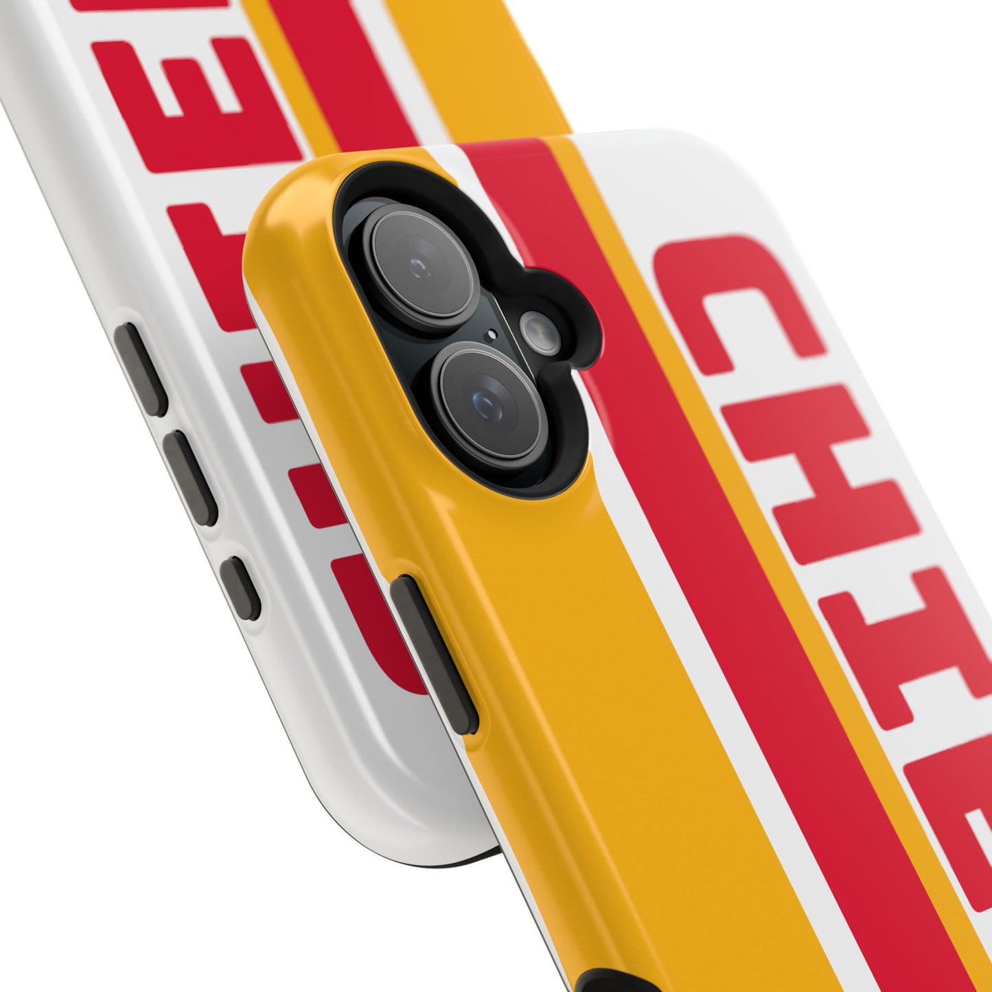 Chiefs Phone Case, Magnetic Phone Case, Retro Phone Case, Baseball Case for iPhone or Samsung, Chiefs Football Gifts