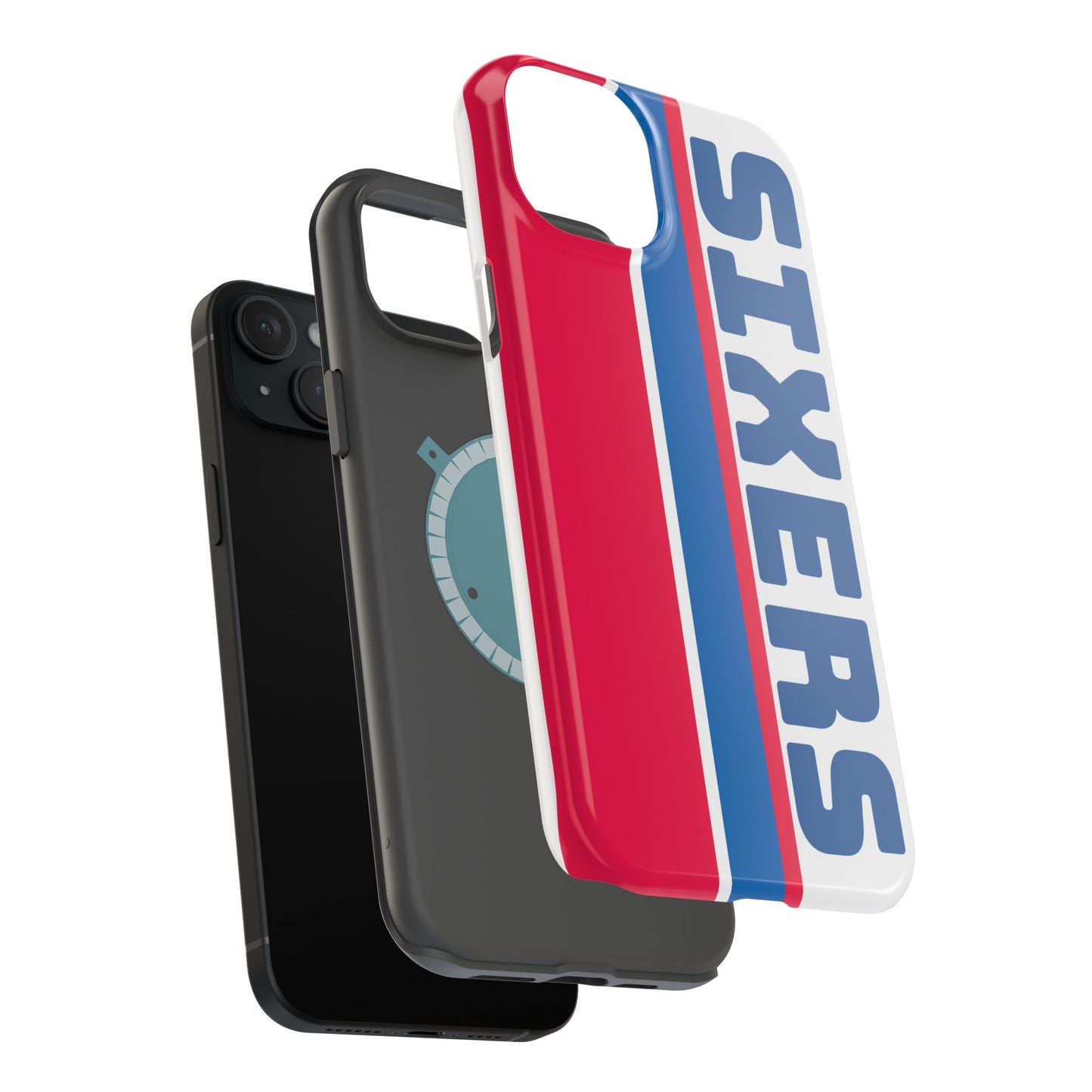 Sixers Phone Case, Magnetic Phone Case, Retro Phone Case, Matte/Glossy Phone Case