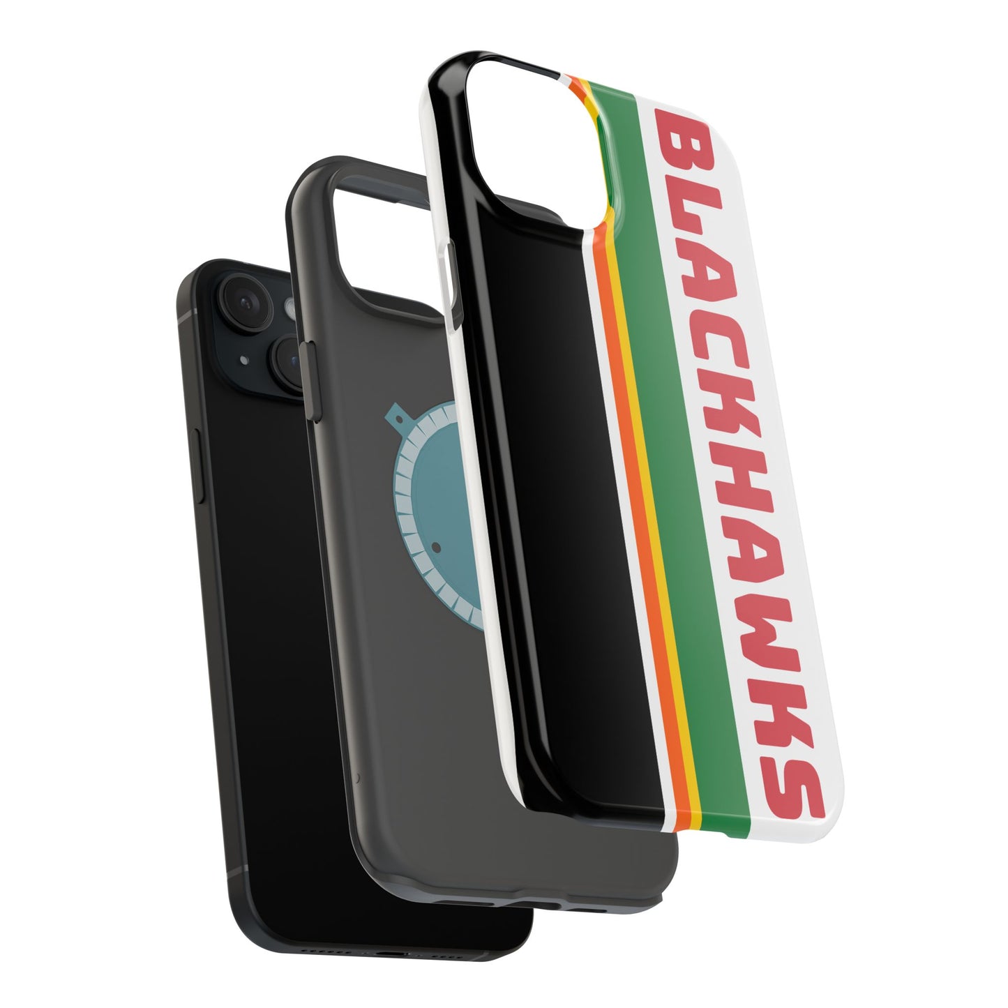 Blackhawks Phone Case, Magnetic Phone Case, Hockey Phone Case, Retro Phone Case