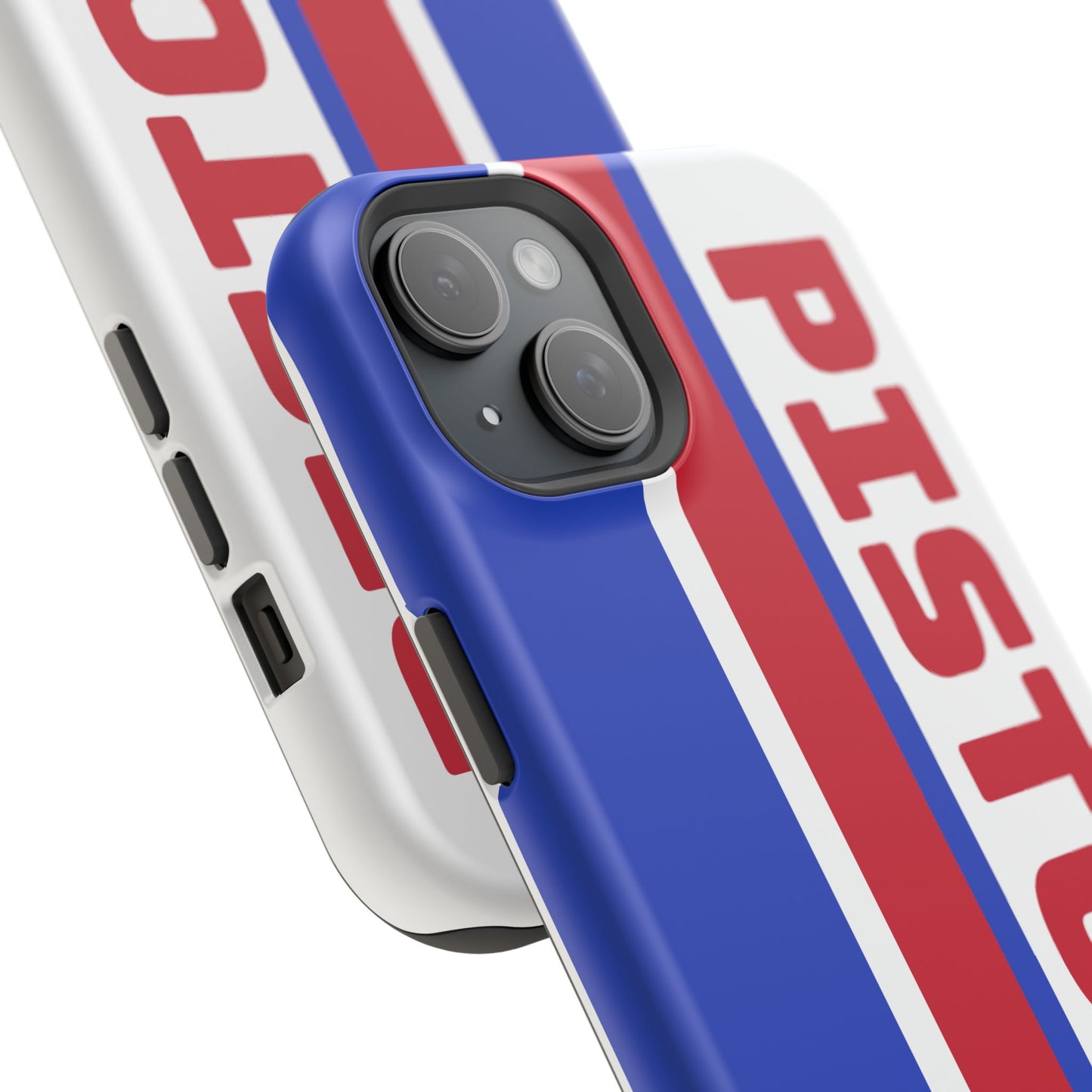 Pistons Phone Case, Magnetic Phone Case, Retro Phone Case, Basketball Gifts