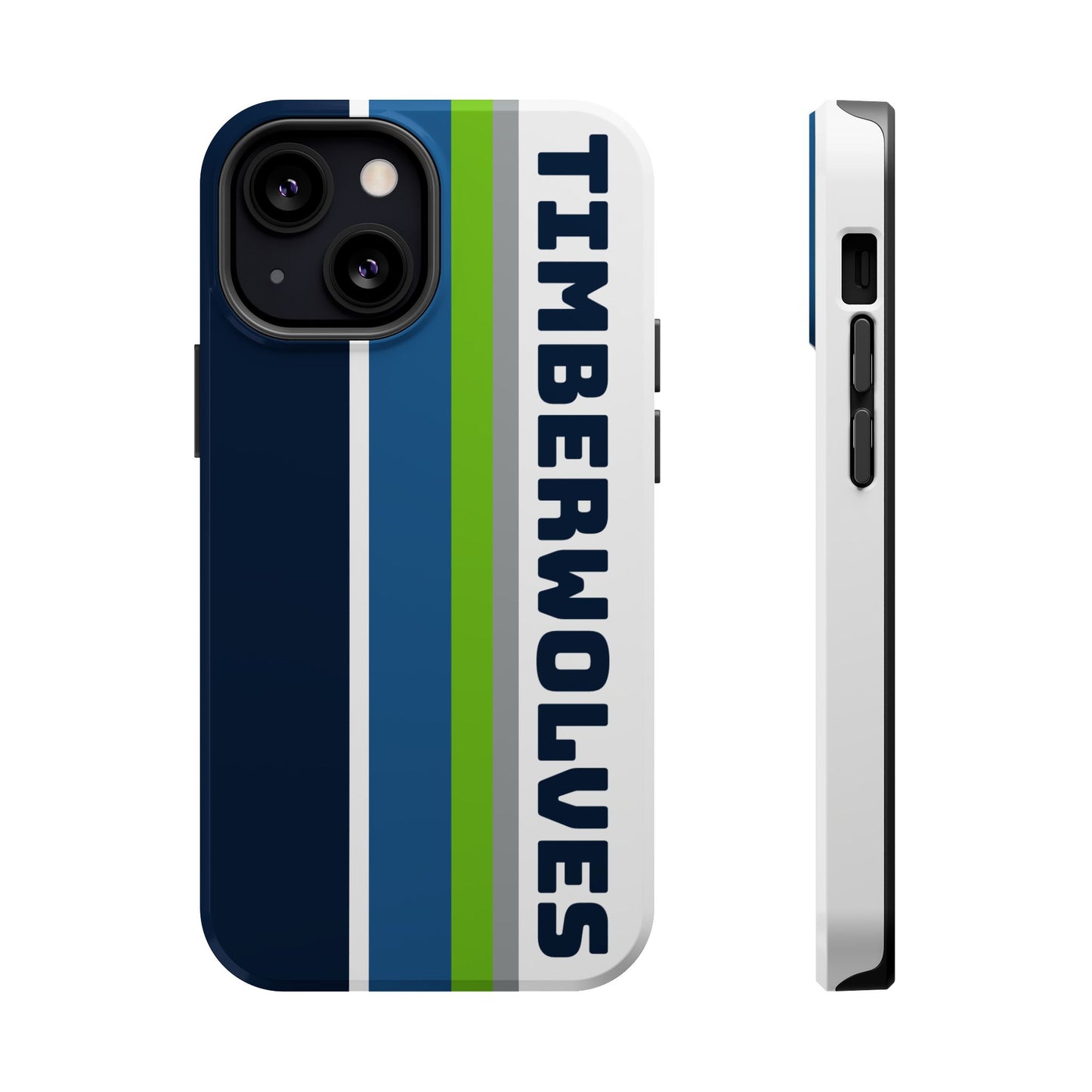 Timberwolves Phone Case, Magnetic Phone Case, Retro Phone Case, Basketball Gifts