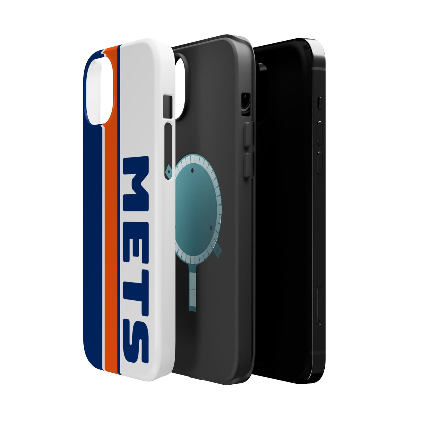Mets Phone Case, Magnetic Phone Case, Retro Phone Case, Baseball Case for iPhone or Samsung