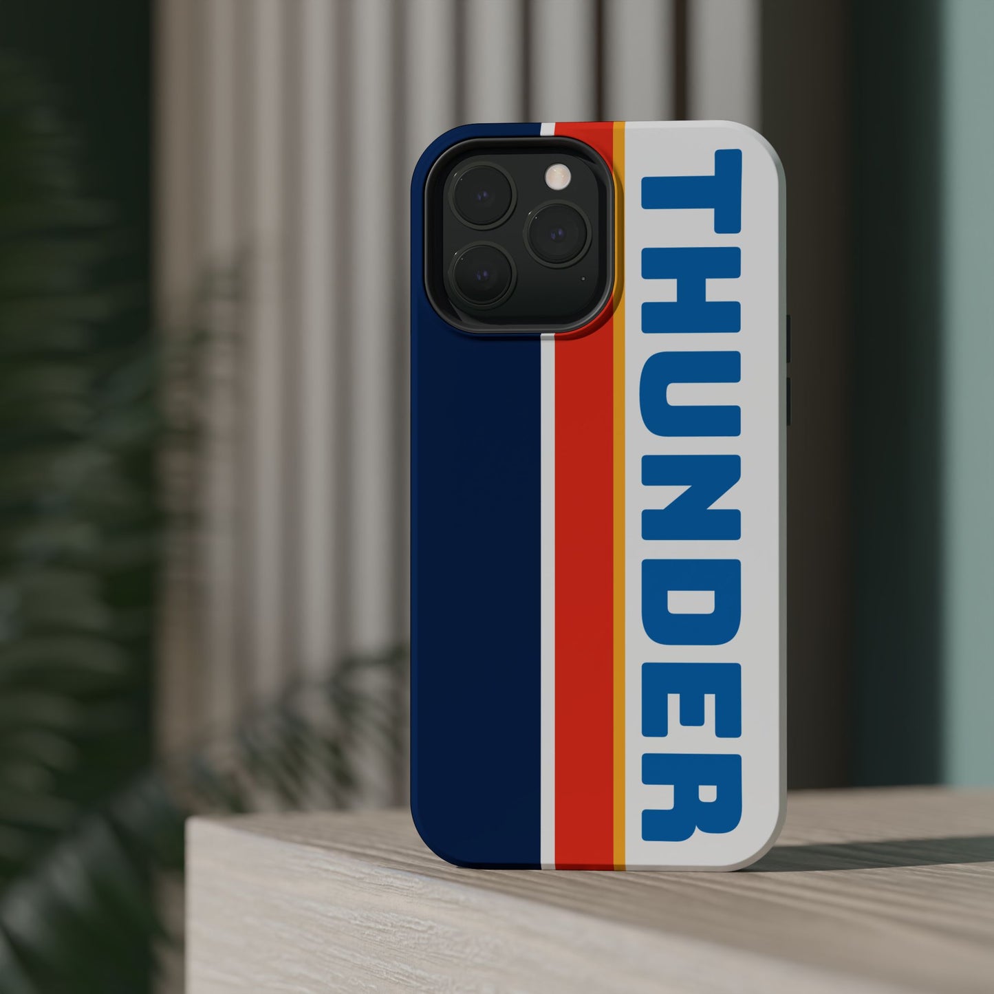 Thunder Phone Case, Magnetic Phone Case, Retro Phone Case, Basketball Gifts