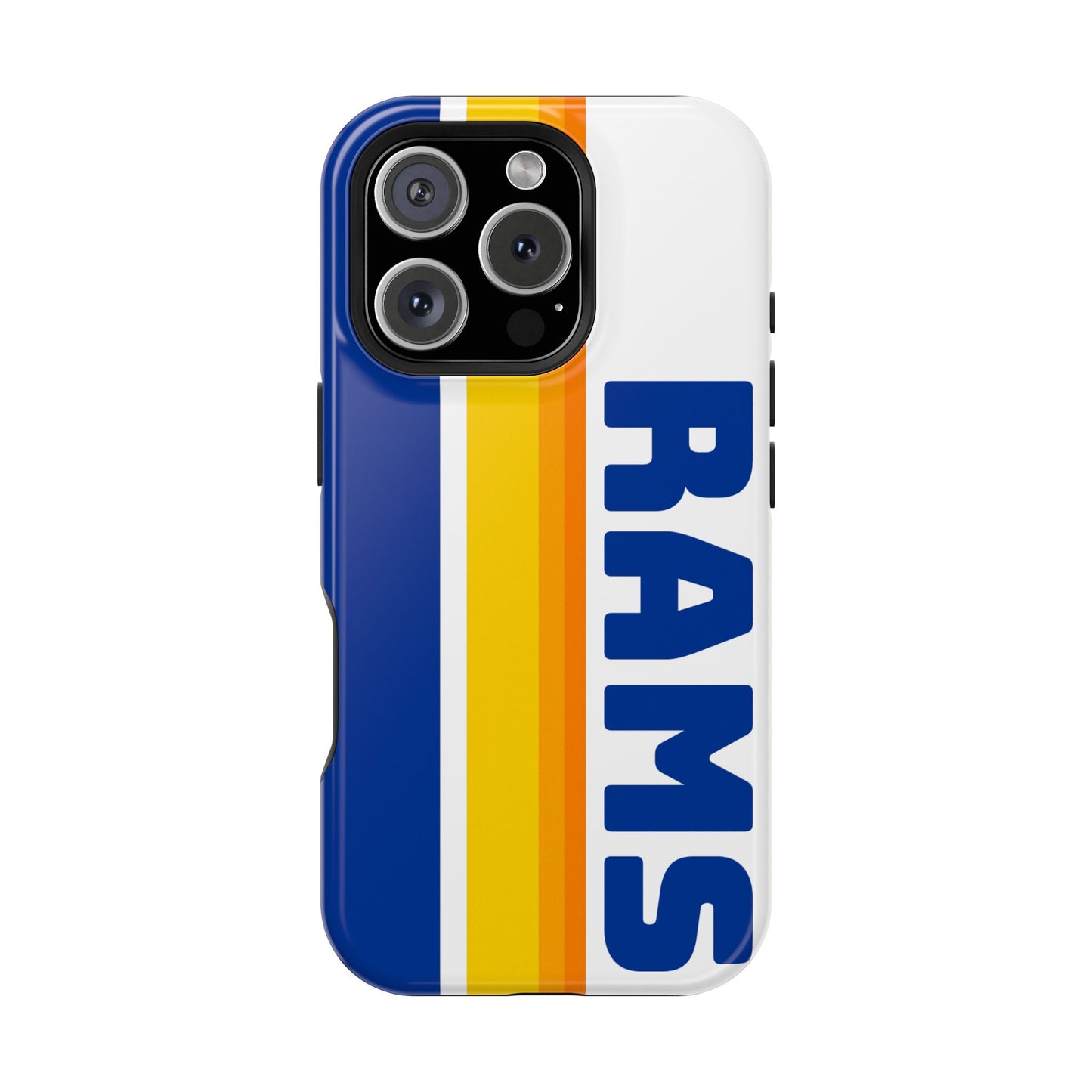 Rams Phone Case, Magnetic Phone Case, Retro Phone Case, Football Case for iPhone or Samsung