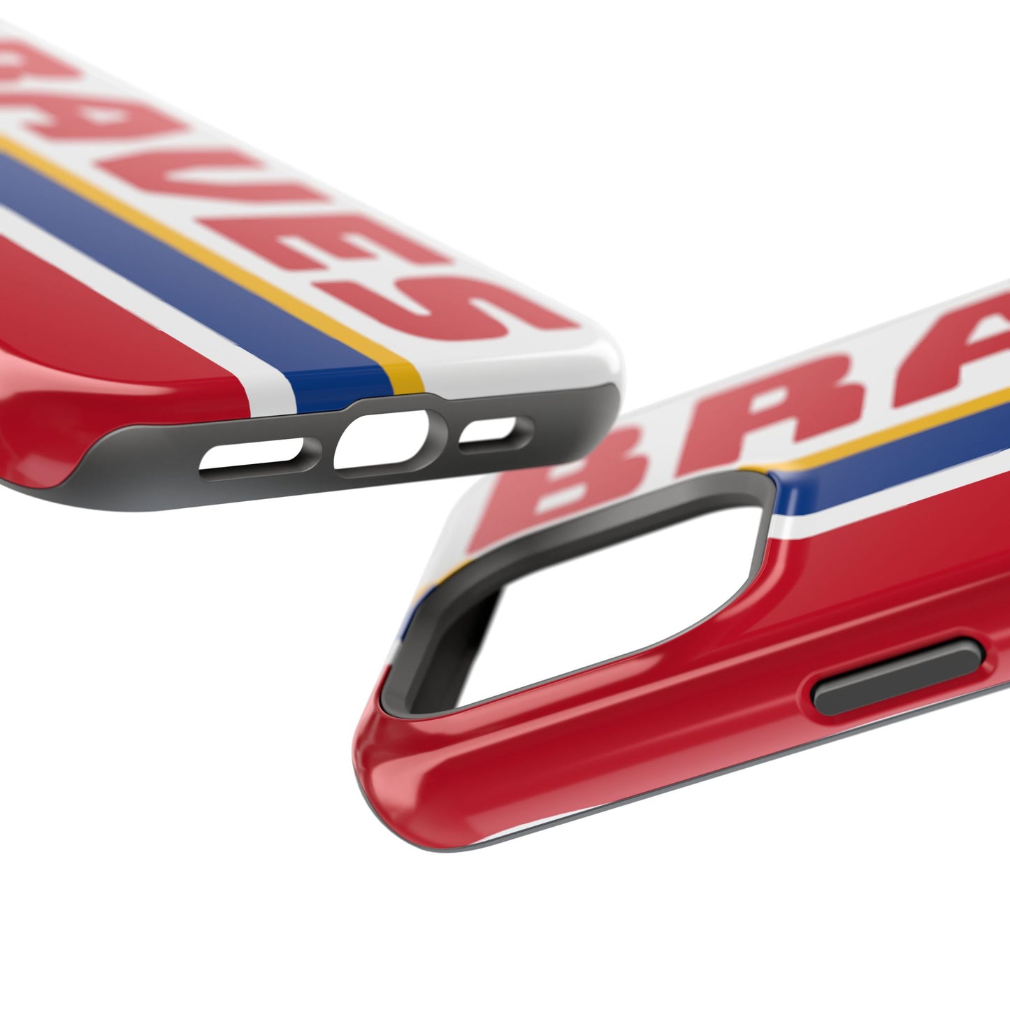 Braves Phone Case, Magnetic Phone Case, Baseball Phone Case, Retro Phone Case