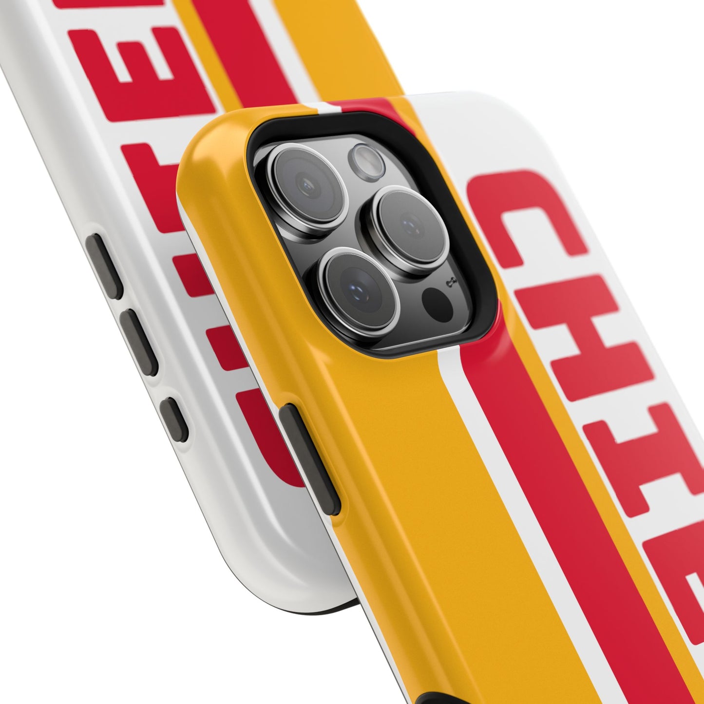 Chiefs Phone Case, Magnetic Phone Case, Retro Phone Case, Baseball Case for iPhone or Samsung, Chiefs Football Gifts