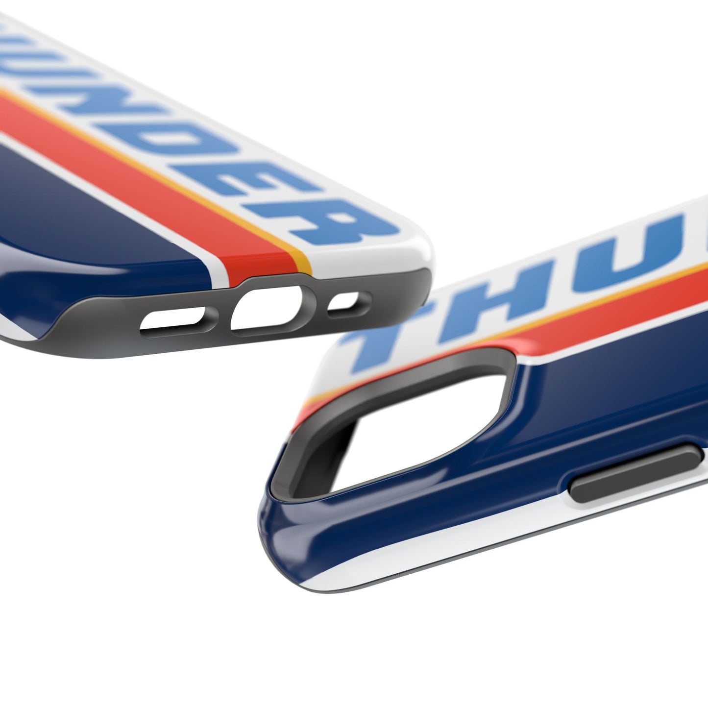 Thunder Phone Case, Magnetic Phone Case, Retro Phone Case, Basketball Gifts