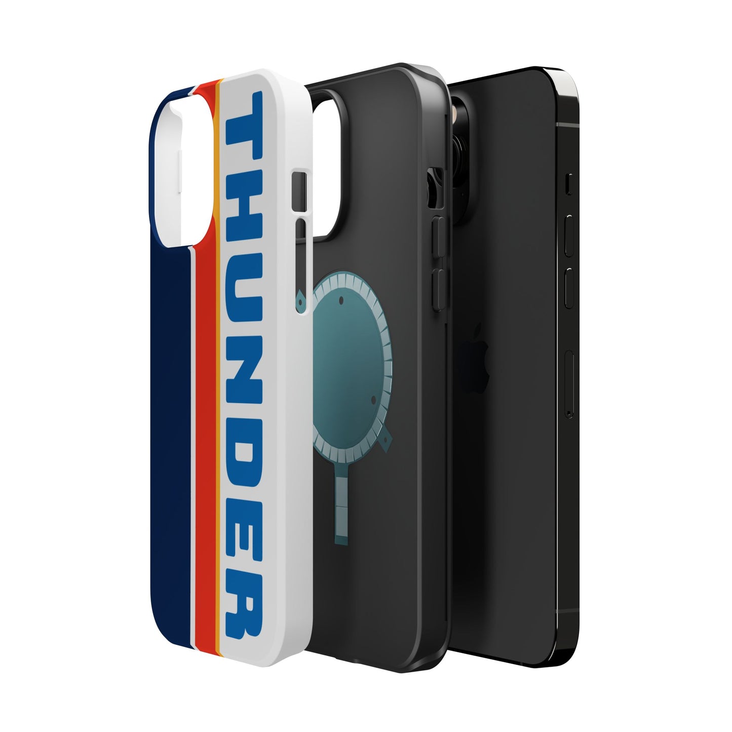Thunder Phone Case, Magnetic Phone Case, Retro Phone Case, Basketball Gifts