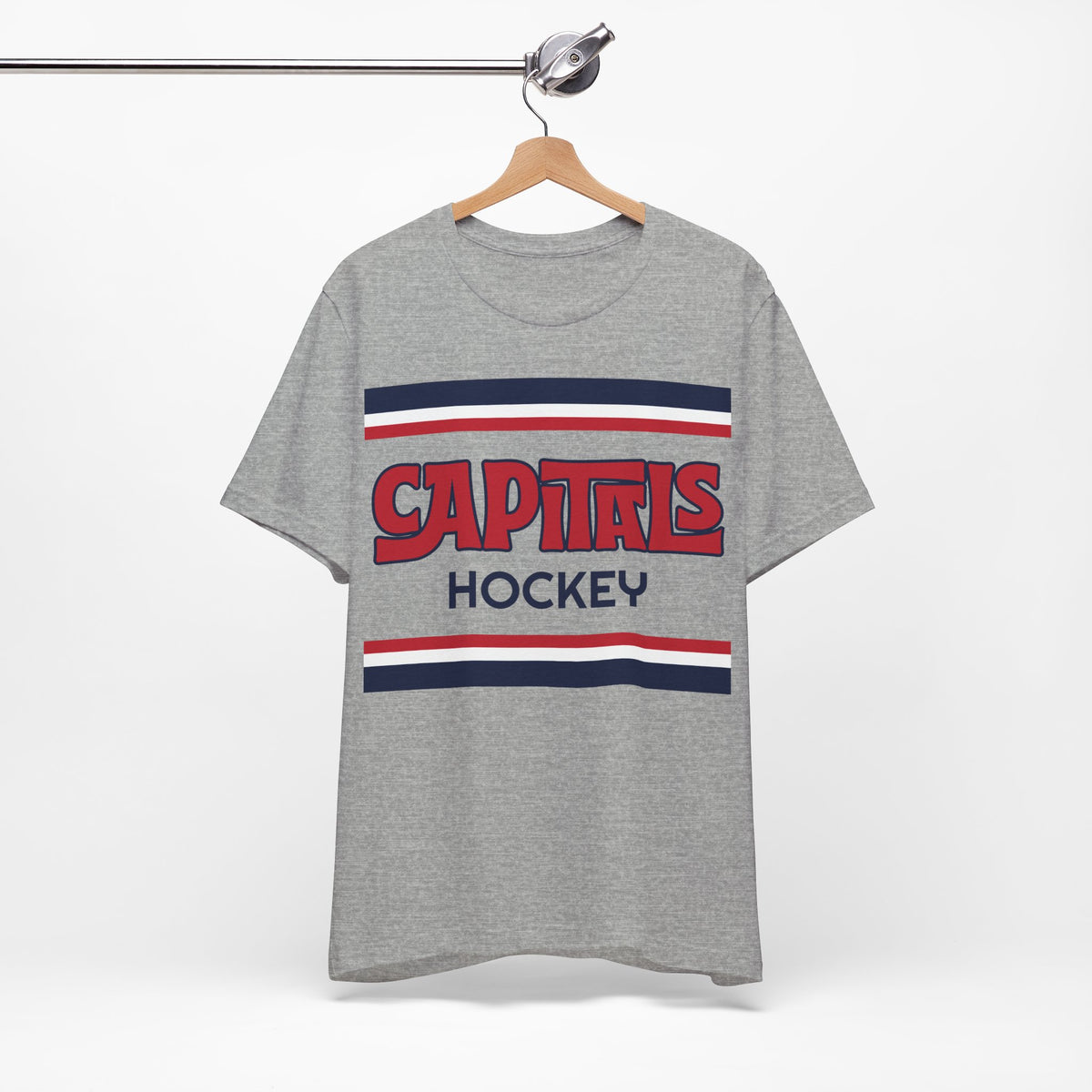 Retro Capitals Shirt, Vintage Striped Capitals T-Shirt