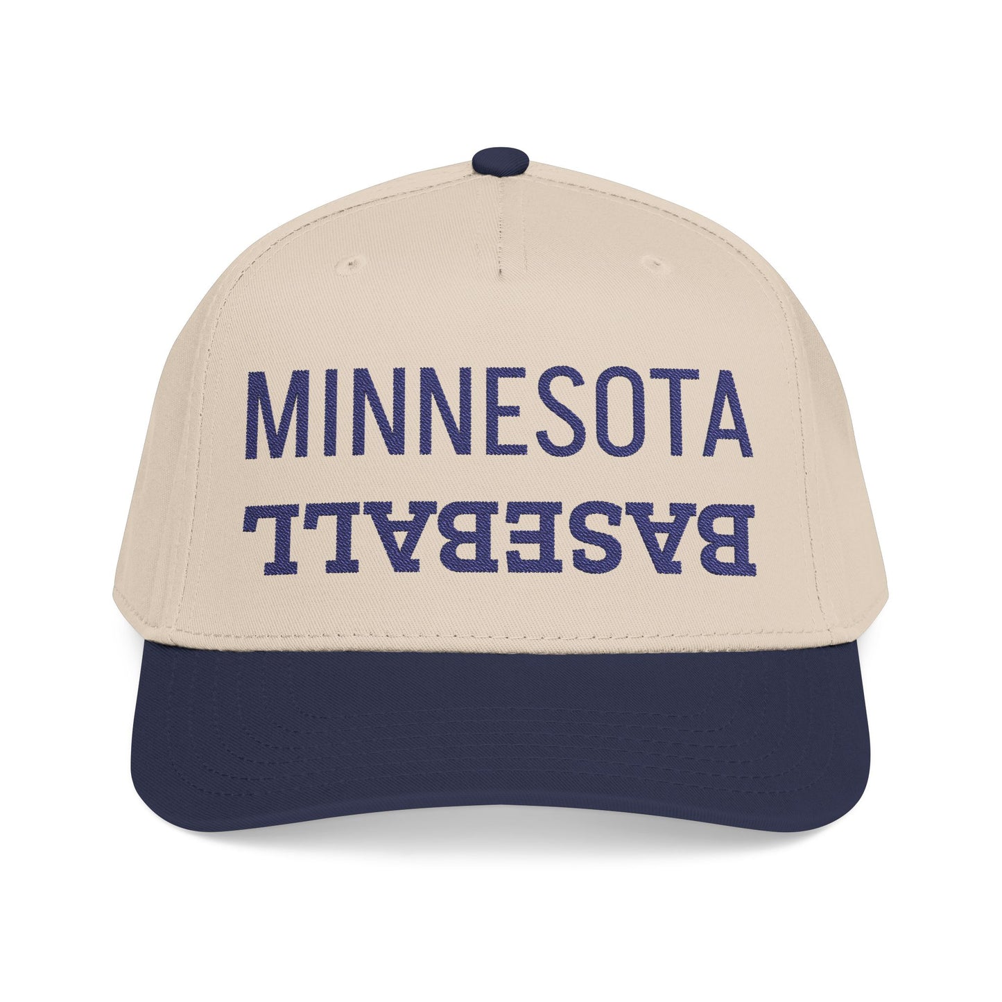 Embroidered Minnesota Baseball Hat, Mid Profile Baseball Cap, Sports Gifts