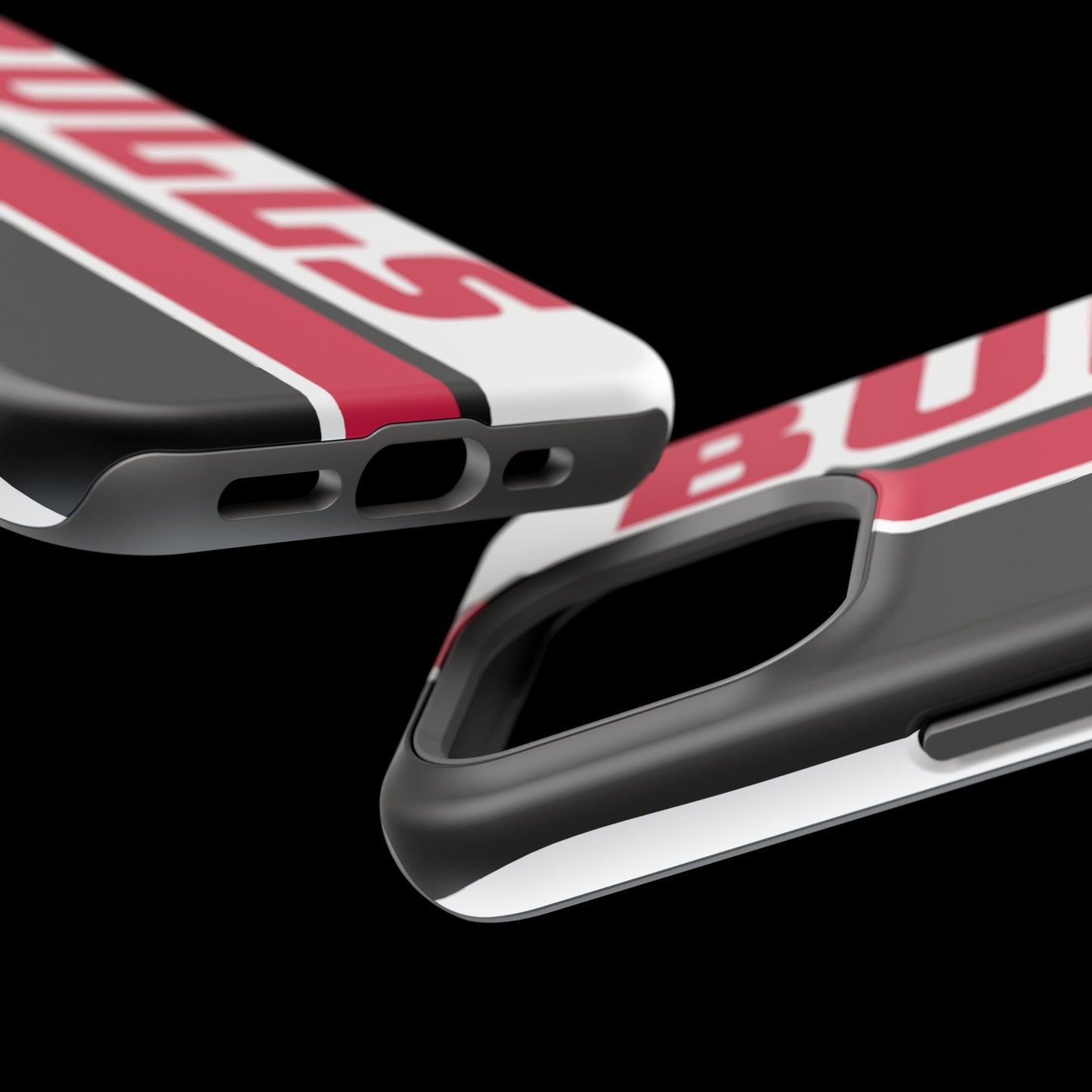 Bulls Phone Case, Magnetic Phone Case, Retro Phone Case