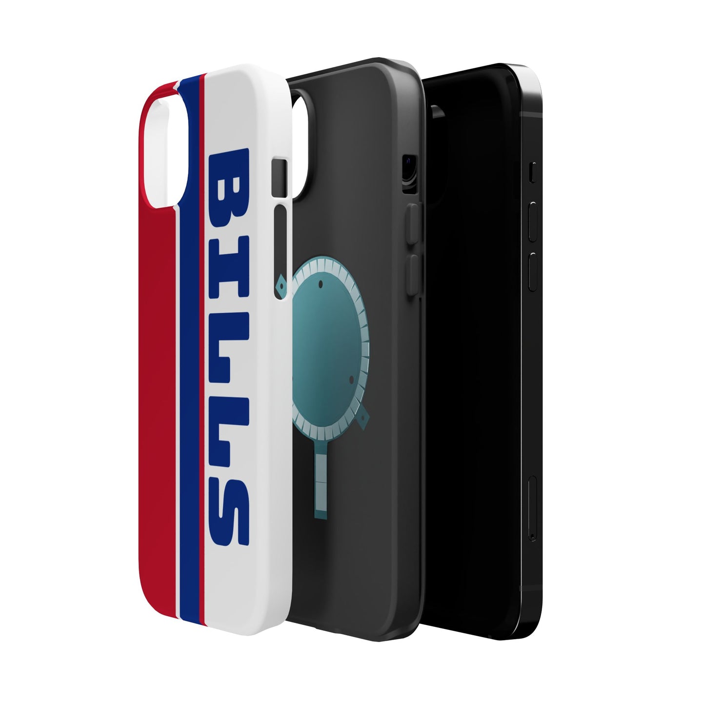 Bills Phone Case, Magnetic Phone Case, Retro Phone Case, Matte/Glossy Phone Case, Football Gifts
