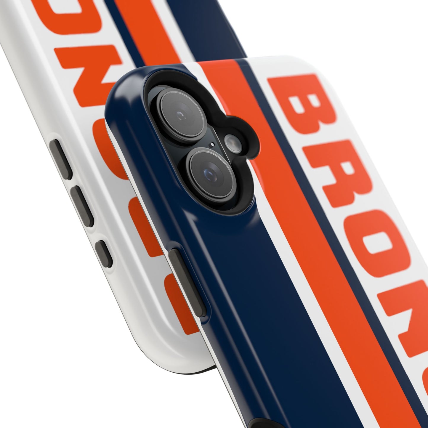 Broncos Phone Case, Magnetic Phone Case, Retro Phone Case, Baseball Case for iPhone or Samsung, Football Gifts
