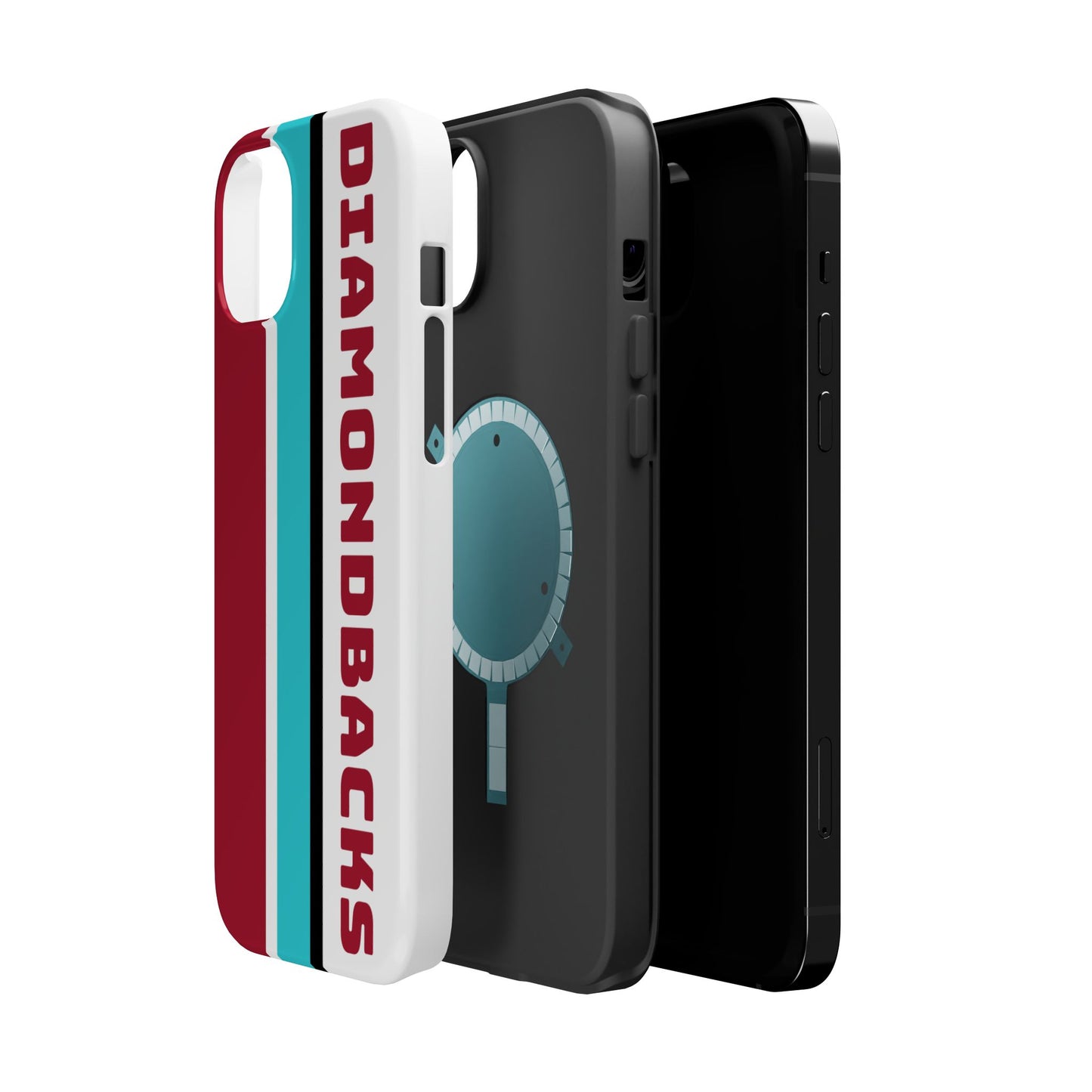 Diamondbacks Phone Case, Magnetic Phone Case, Retro Phone Case, Baseball Case for iPhone or Samsung