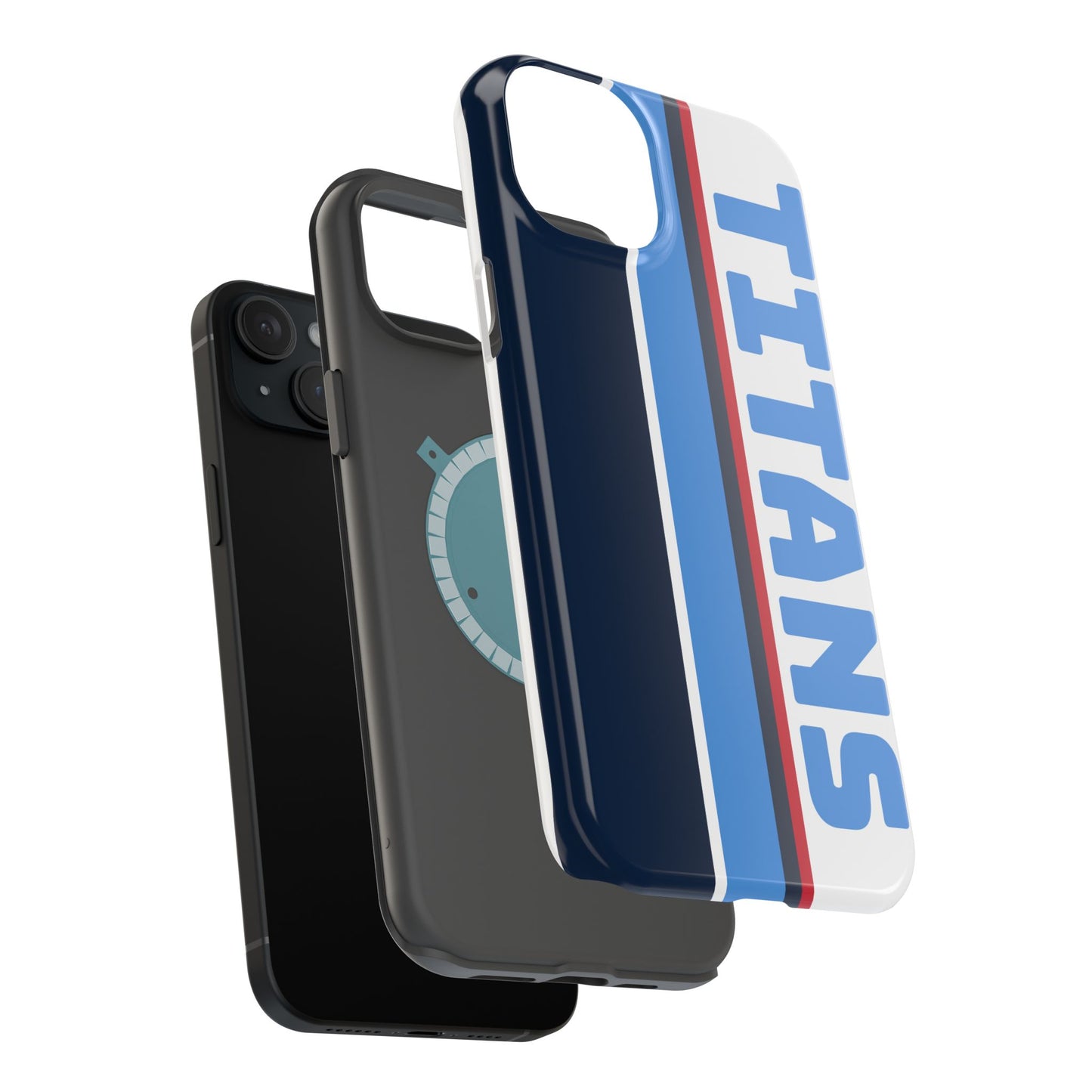 Titans Phone Case, Magnetic Phone Case, Retro Phone Case, Football Gifts