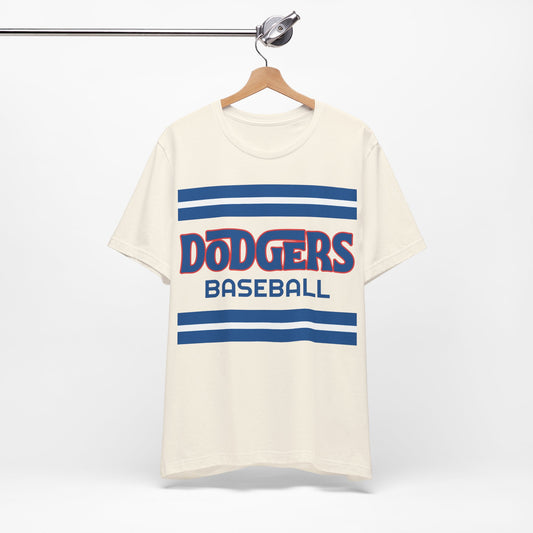 Retro Dodgers Shirt, Vintage Striped Dodgers T-Shirt