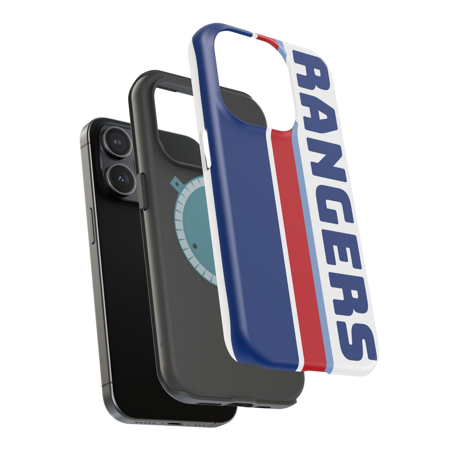 Rangers Phone Case, Magnetic Phone Case, Retro Phone Case, Baseball iPhone or Samsung Case