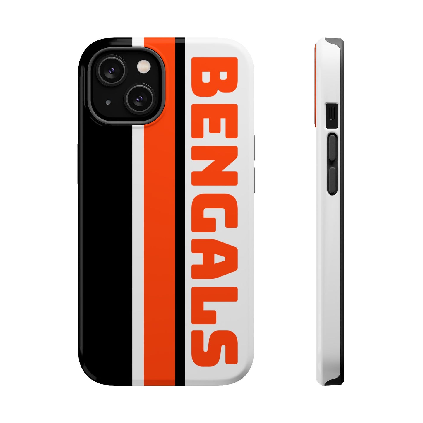 Bengals Phone Case, Magnetic Phone Case, Retro Phone Case, Baseball Case for iPhone or Samsung, Football Gifts