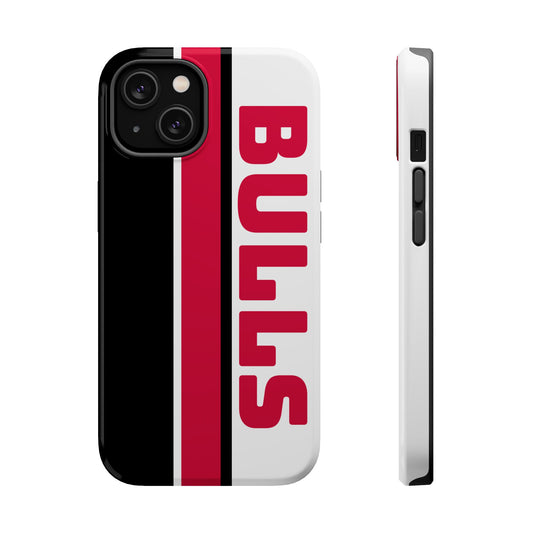 Bulls Phone Case, Magnetic Phone Case, Retro Phone Case