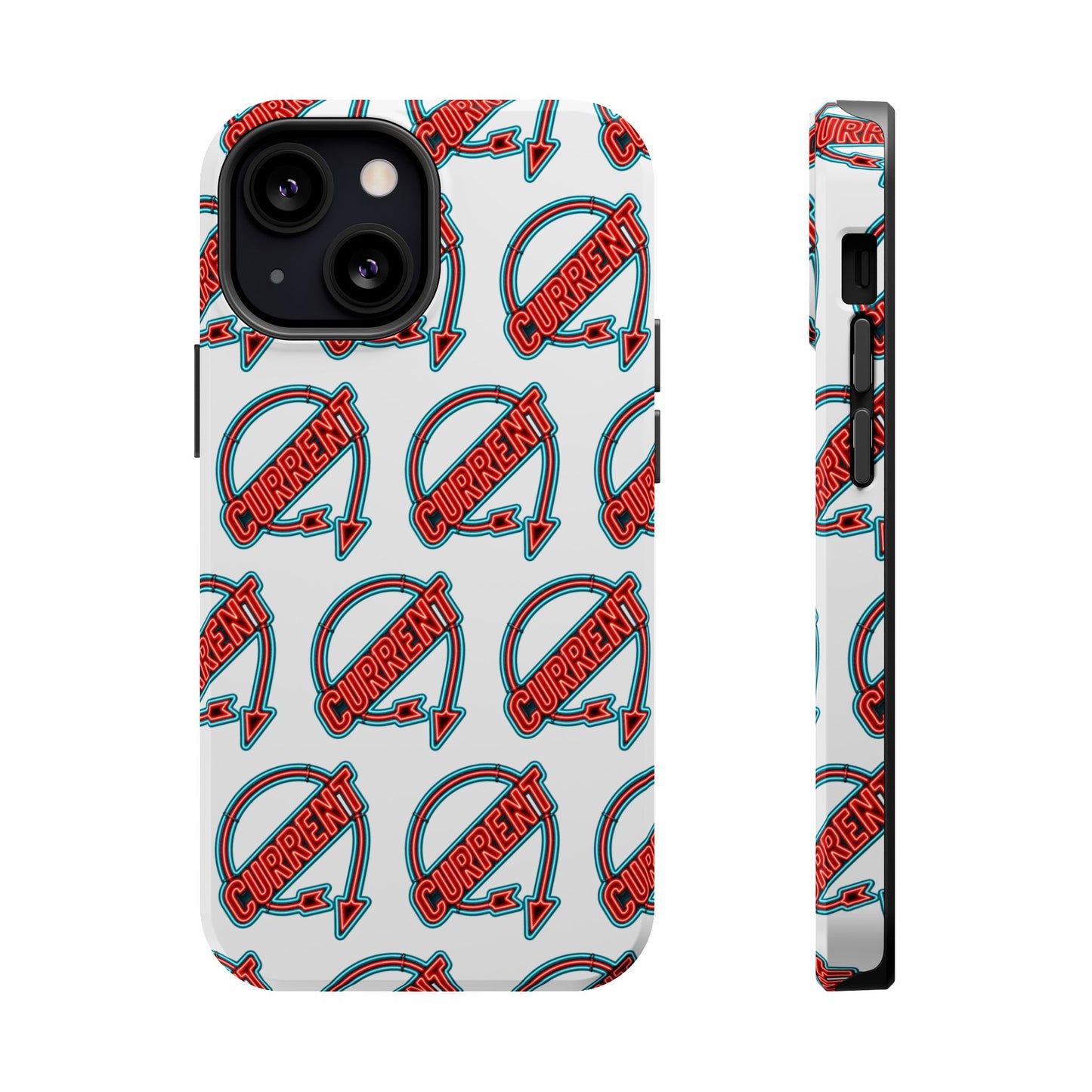 Current Pattern Phone Case, Magnetic Phone Case, Retro Phone Case, Football Phone Case for iPhone or Samsung