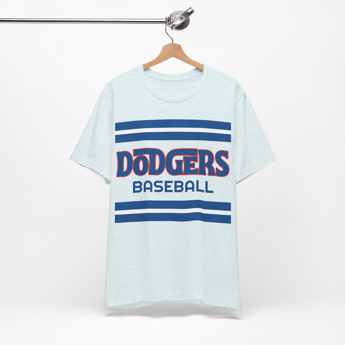 Retro Dodgers Shirt, Vintage Striped Dodgers T-Shirt