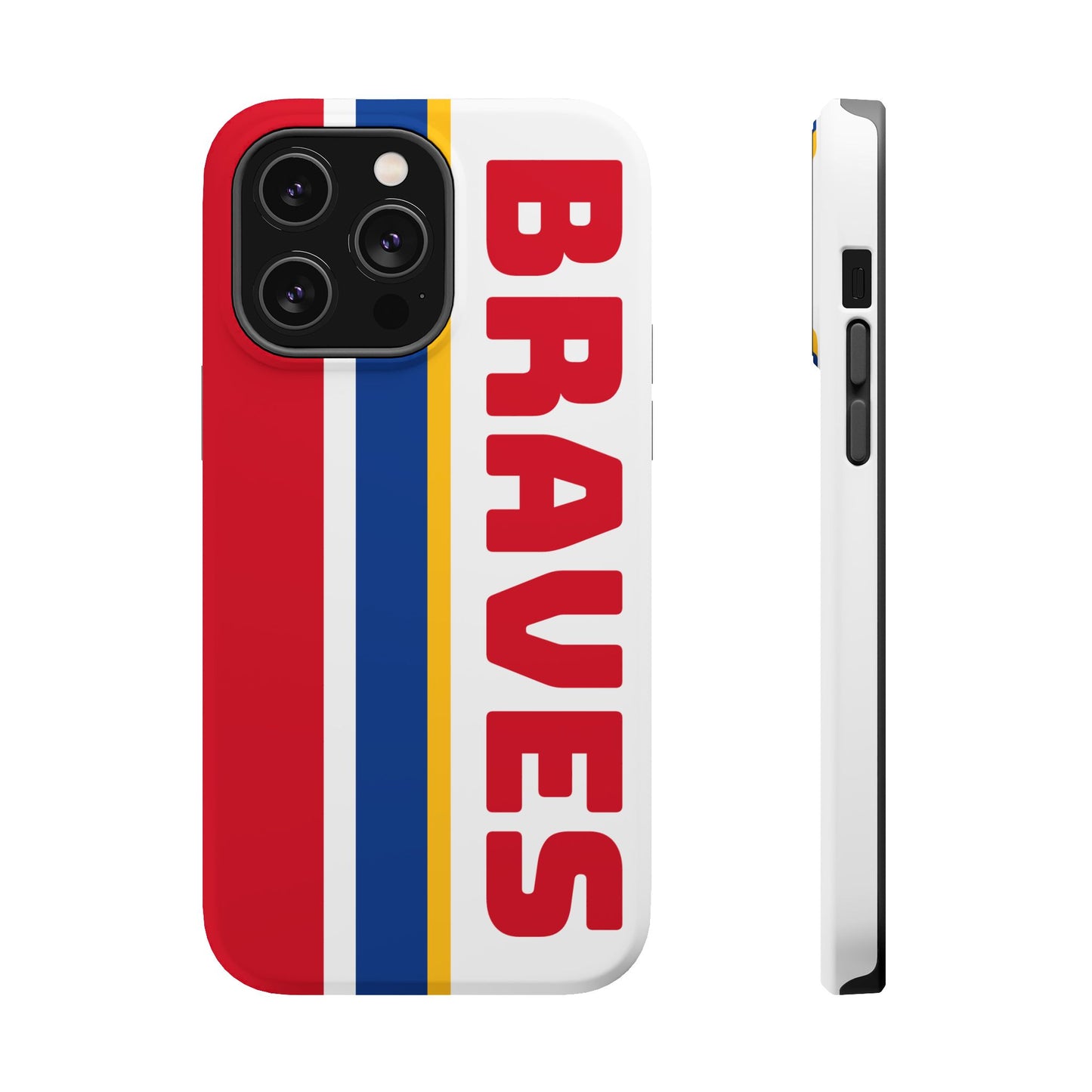 Braves Phone Case, Magnetic Phone Case, Baseball Phone Case, Retro Phone Case