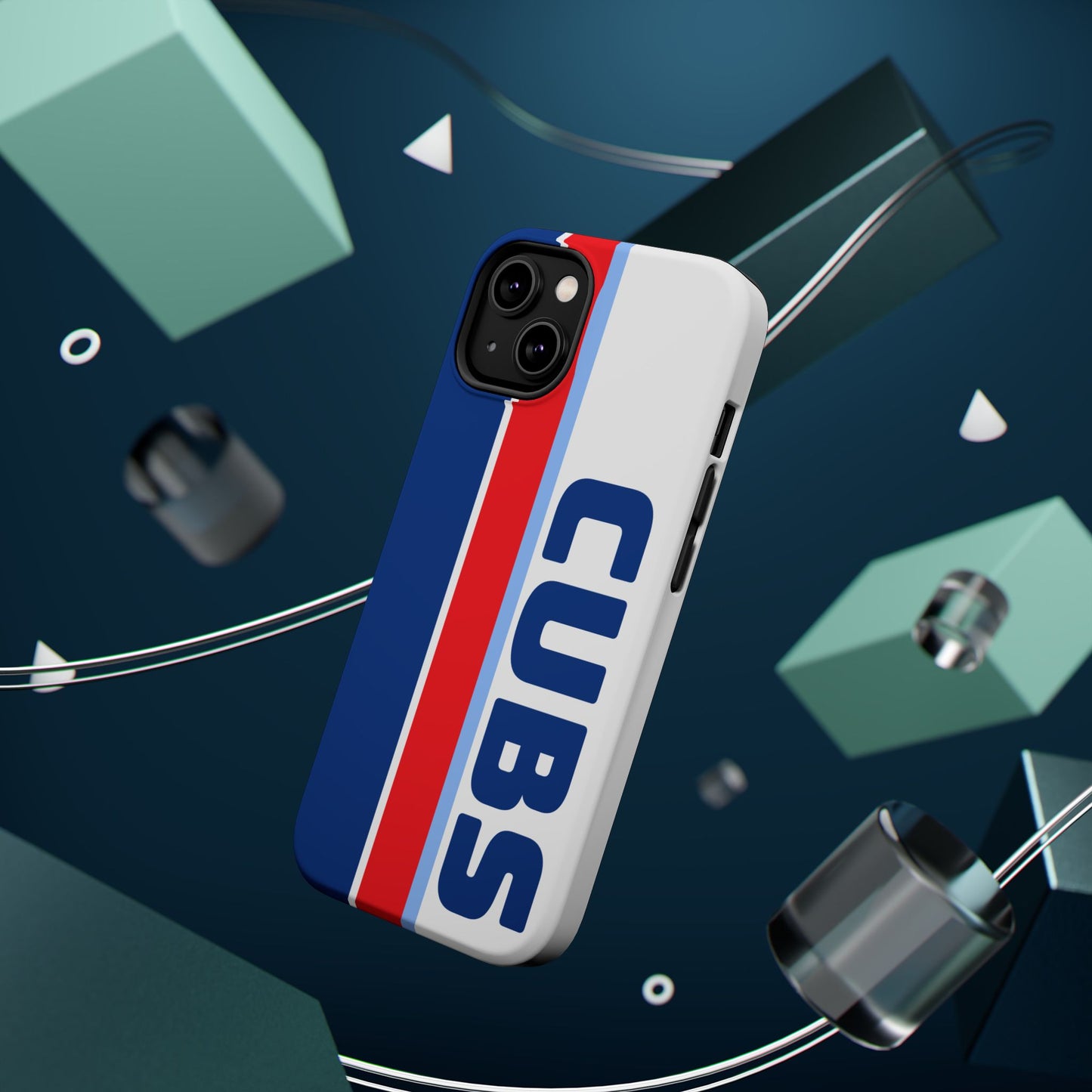 Cubs Phone Case, Magnetic Phone Case, Retro Phone Case, Baseball Case for iPhone or Samsung