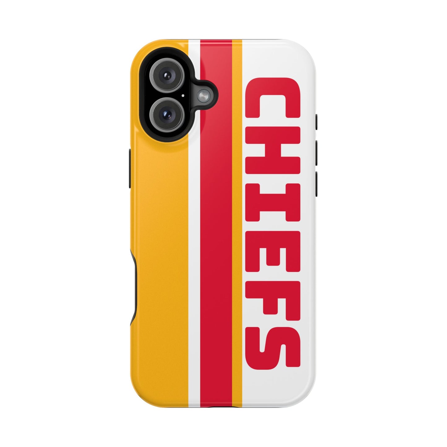 Chiefs Phone Case, Magnetic Phone Case, Retro Phone Case, Baseball Case for iPhone or Samsung, Chiefs Football Gifts