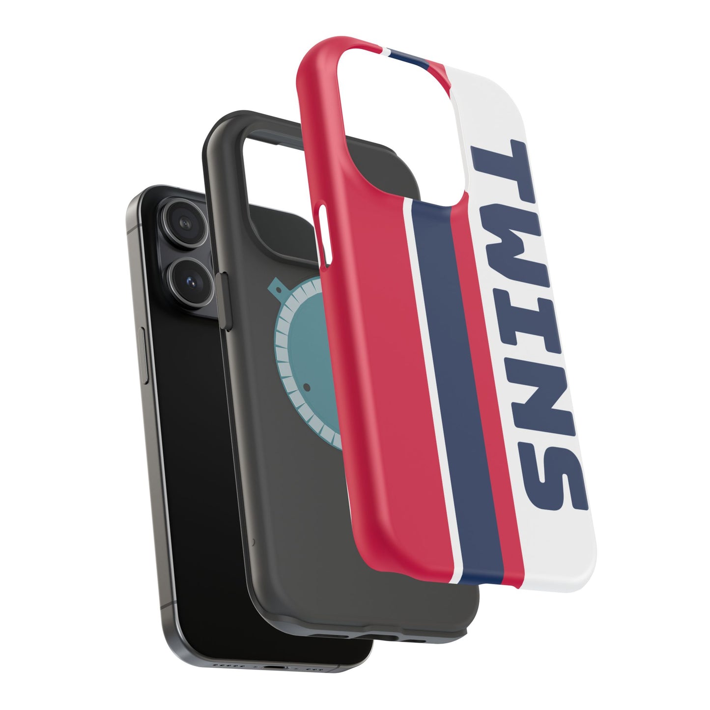 Twins Phone Case, Retro Phone Case, Case for iPhone, Case for Samsung, Baseball Phone Case