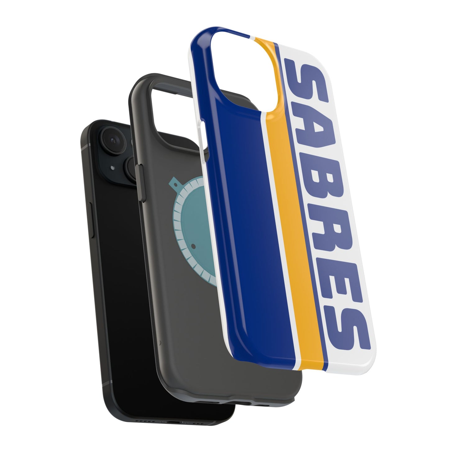 Sabres Phone Case, Magnetic Phone Case, Retro Phone Case, Matte/Glossy Phone Case, Hockey Gifts