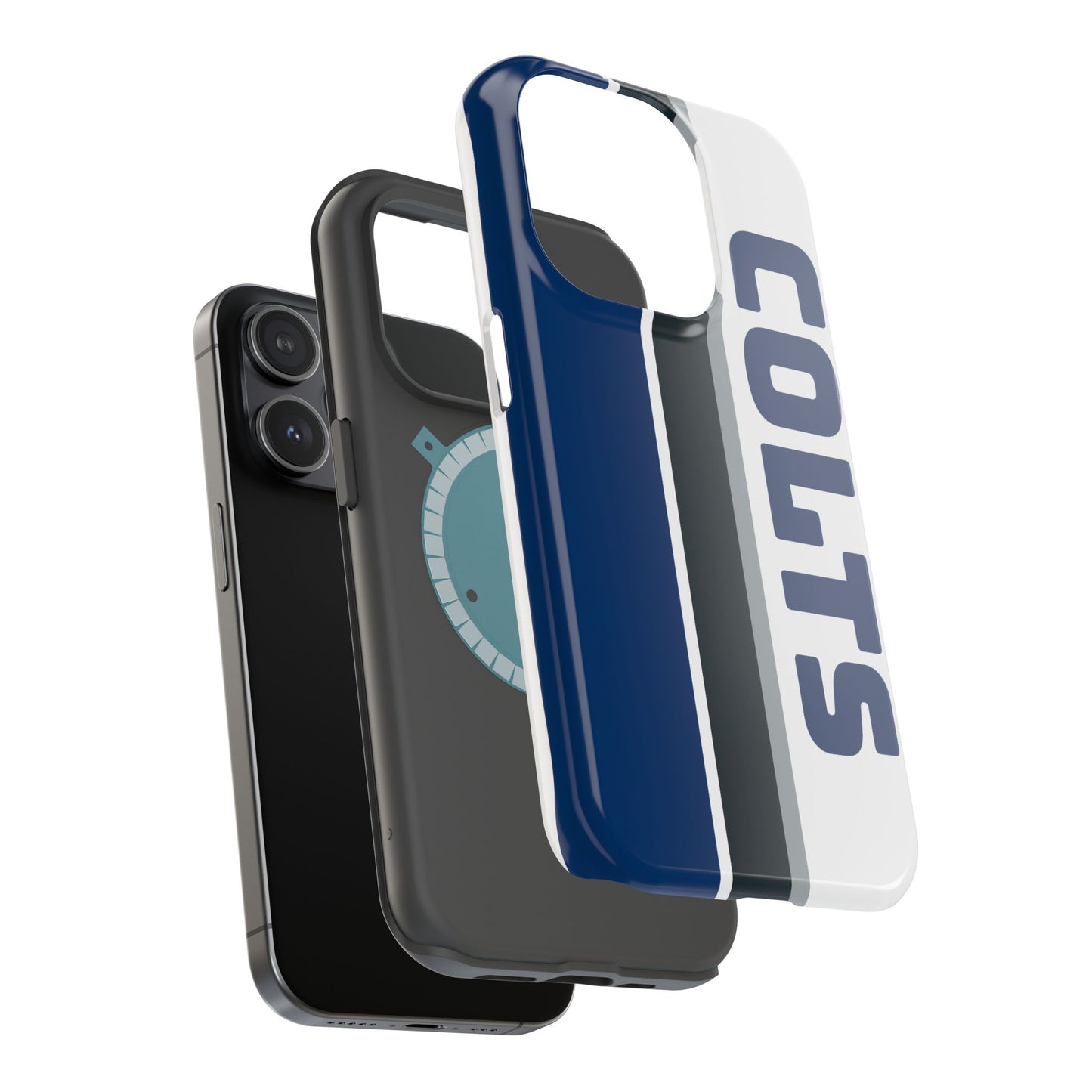 Colts Phone Case, Magnetic Phone Case, Retro Phone Case, Football Gifts
