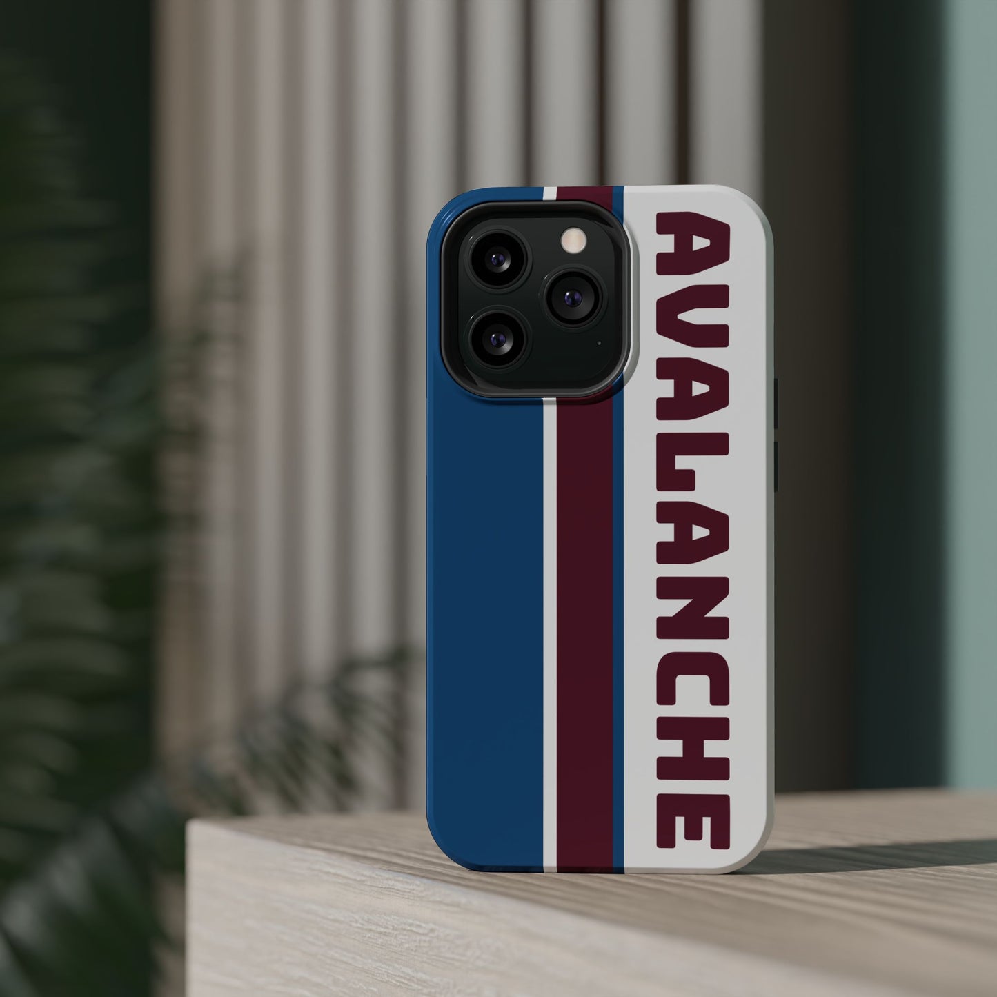Avalanche Phone Case, Magnetic Phone Case, Retro Phone Case, Matte/Glossy Phone Case, Hockey Gifts