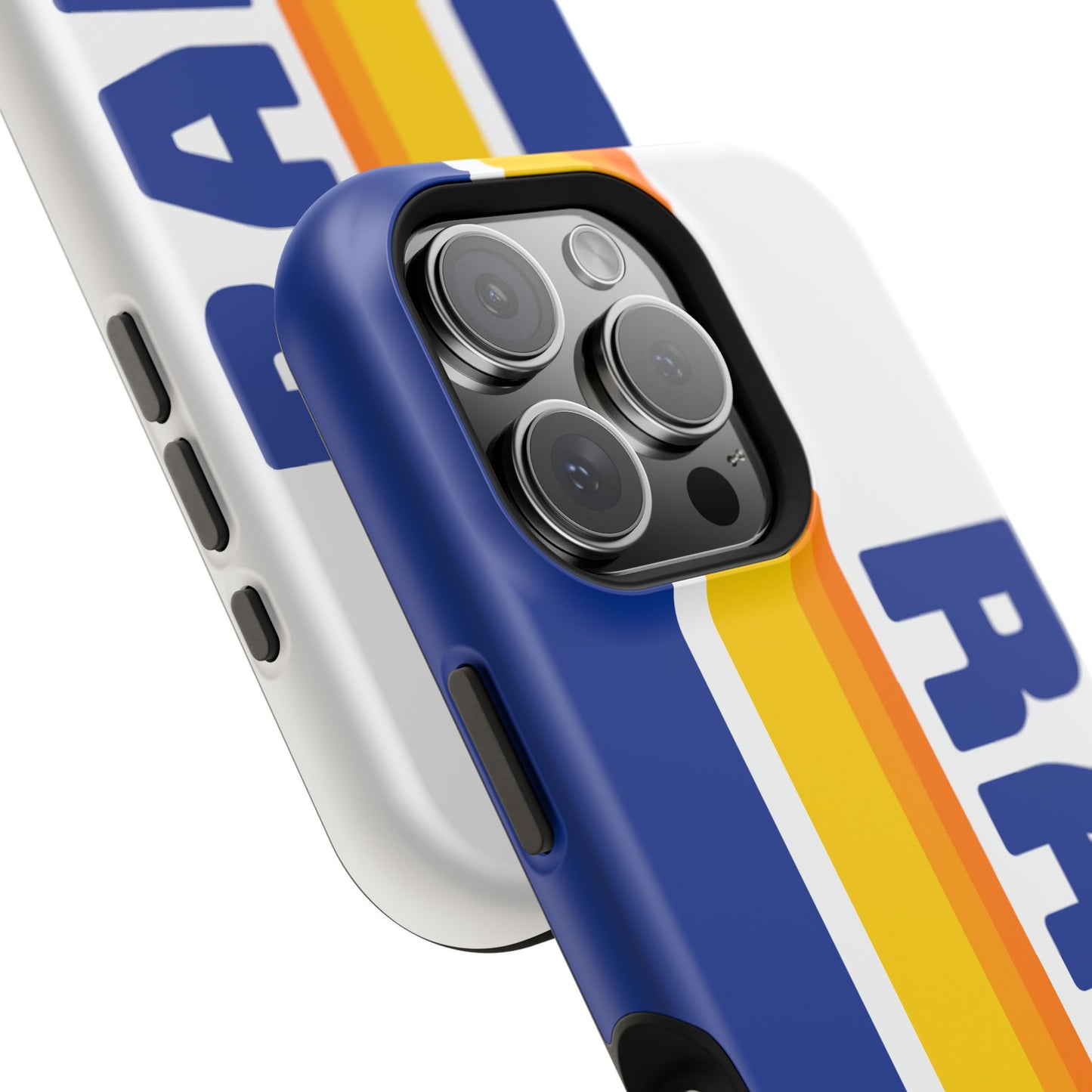 Rams Phone Case, Magnetic Phone Case, Retro Phone Case, Football Case for iPhone or Samsung