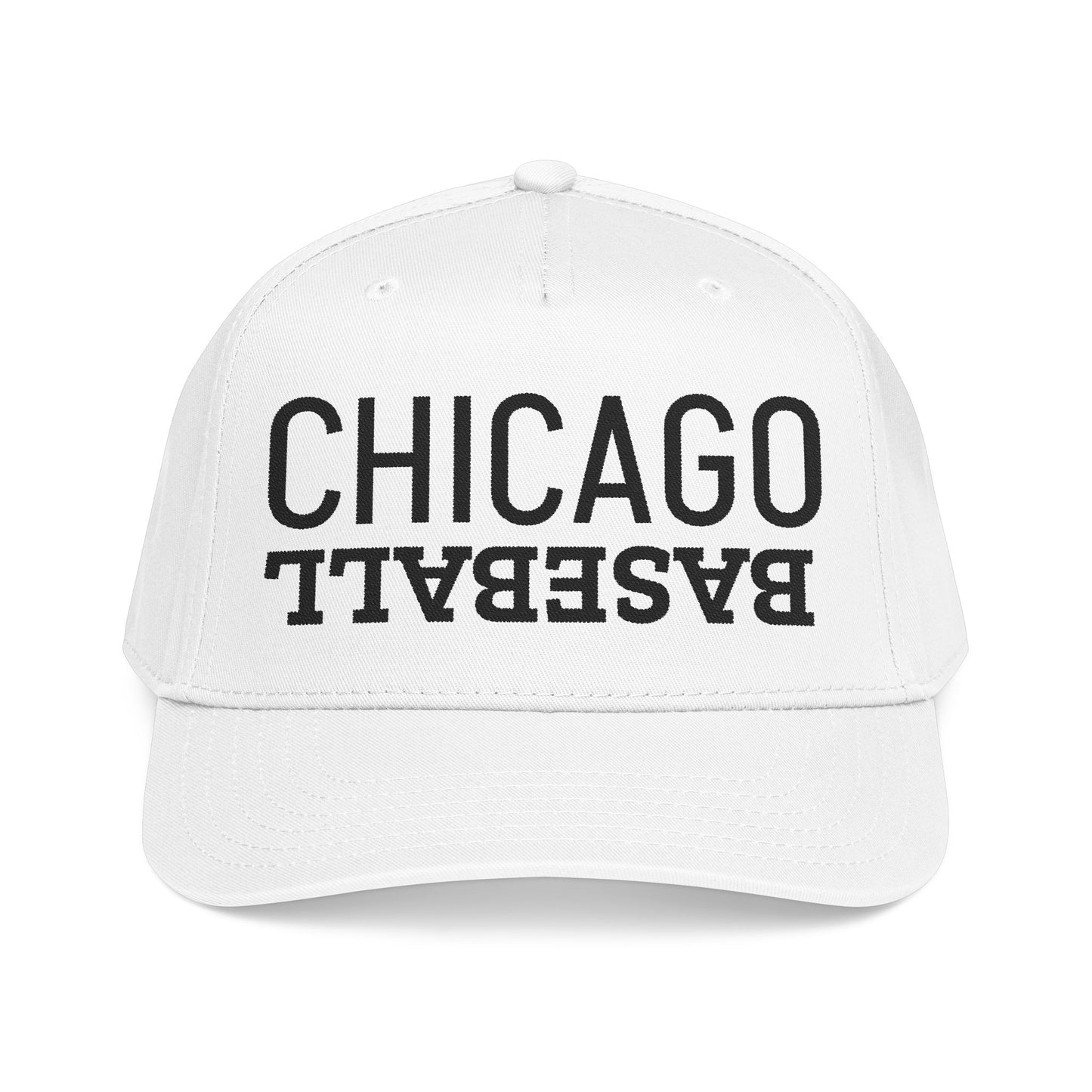 Embroidered Chicago Baseball Hat, Mid Profile Baseball Cap, Sports Gifts