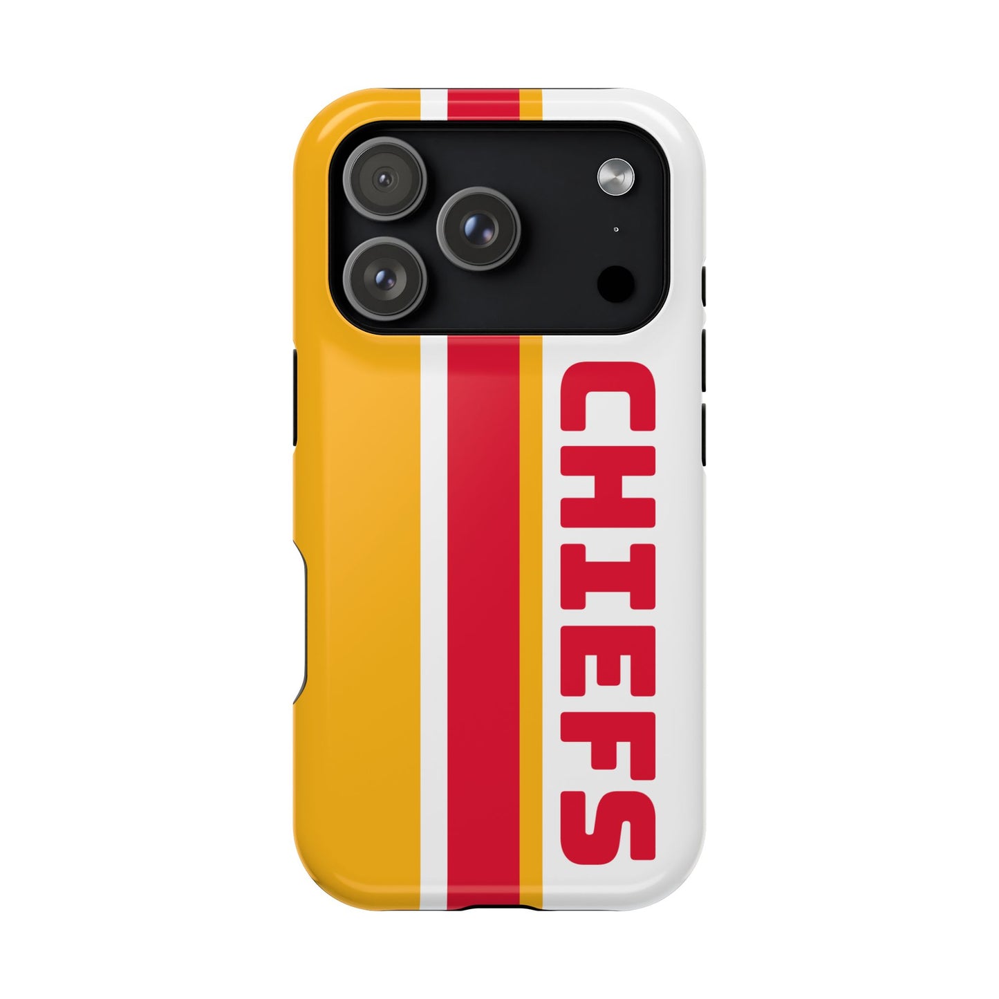 Chiefs Phone Case, Magnetic Phone Case, Retro Phone Case, Baseball Case for iPhone or Samsung, Chiefs Football Gifts