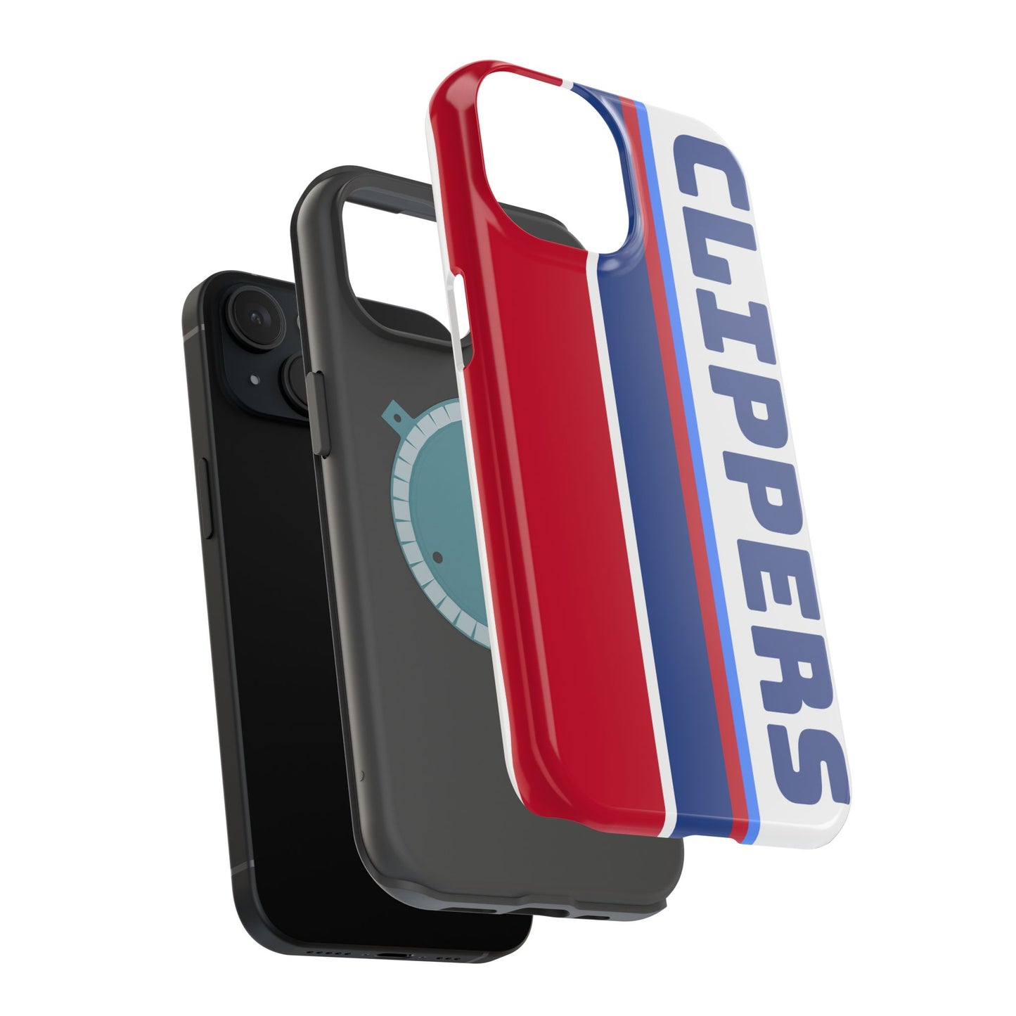 Clippers Phone Case, Magnetic Phone Case, Retro Phone Case