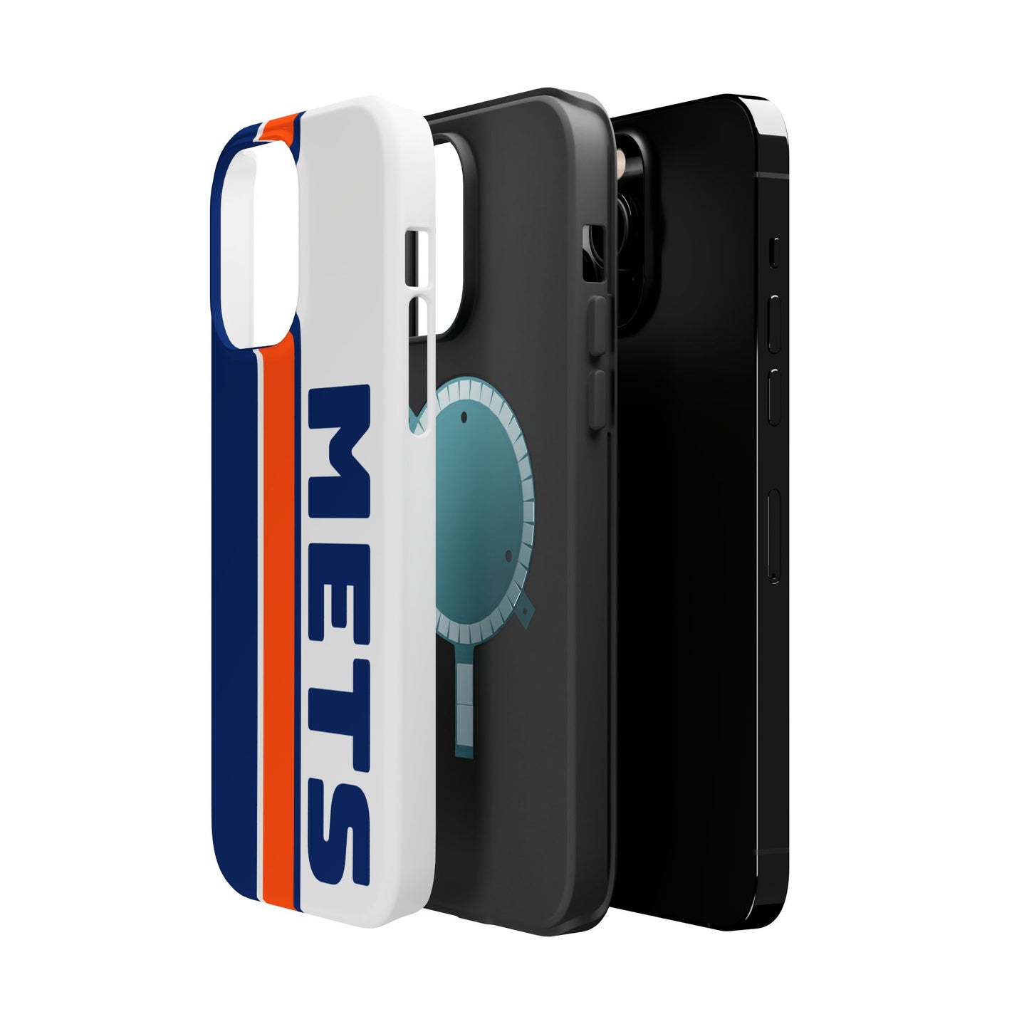 Mets Phone Case, Magnetic Phone Case, Retro Phone Case, Baseball Case for iPhone or Samsung