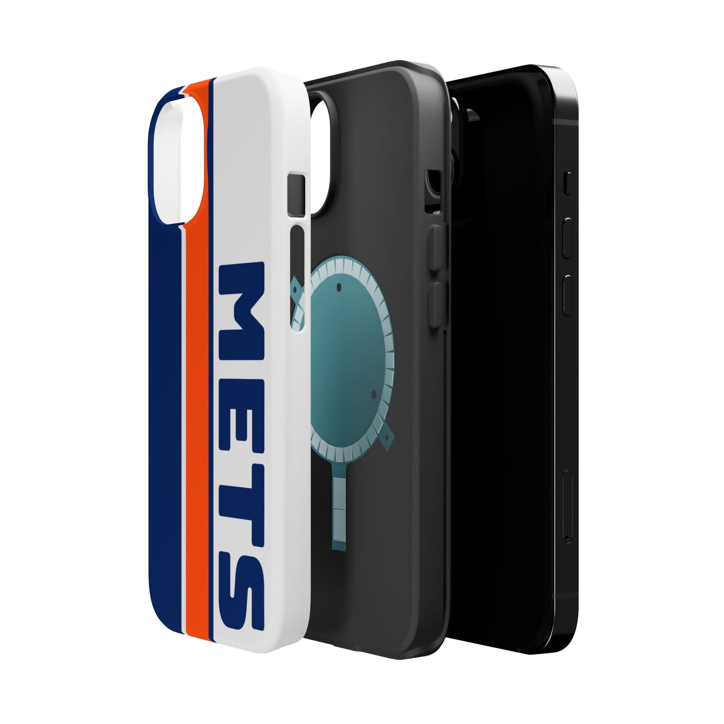 Mets Phone Case, Magnetic Phone Case, Retro Phone Case, Baseball Case for iPhone or Samsung
