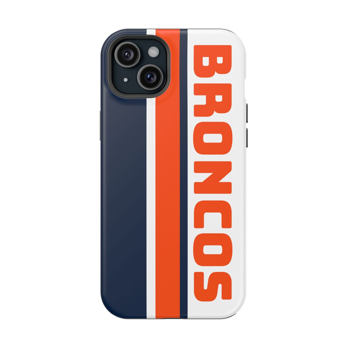 Broncos Phone Case, Magnetic Phone Case, Retro Phone Case, Baseball Case for iPhone or Samsung, Football Gifts