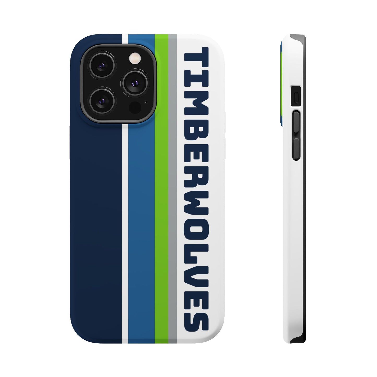 Timberwolves Phone Case, Magnetic Phone Case, Retro Phone Case, Basketball Gifts