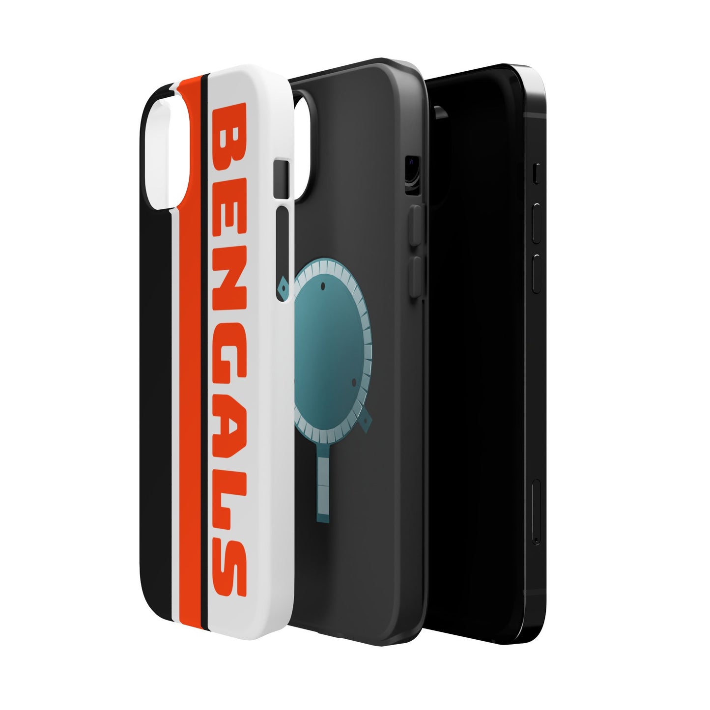 Bengals Phone Case, Magnetic Phone Case, Retro Phone Case, Baseball Case for iPhone or Samsung, Football Gifts
