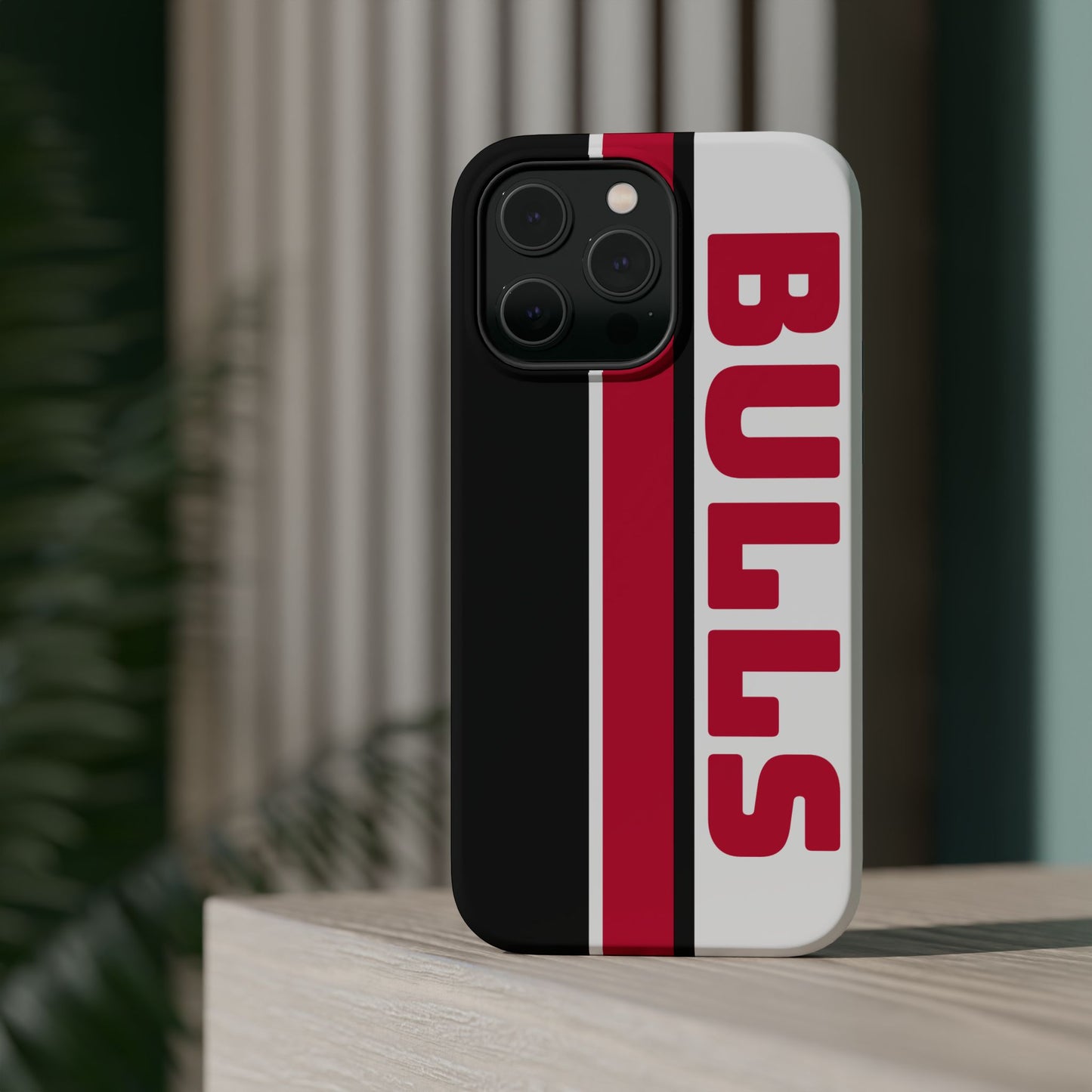 Bulls Phone Case, Magnetic Phone Case, Retro Phone Case