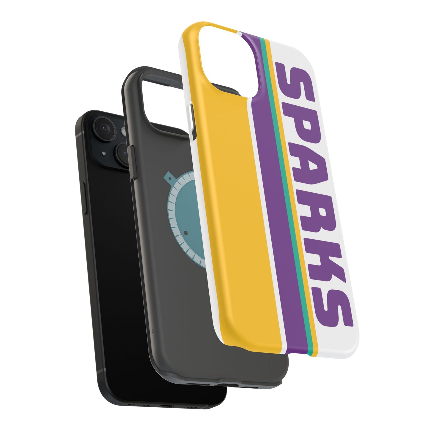 Sparks Phone Case, Magnetic Phone Case, Retro Phone Case, Matte/Glossy Phone Case
