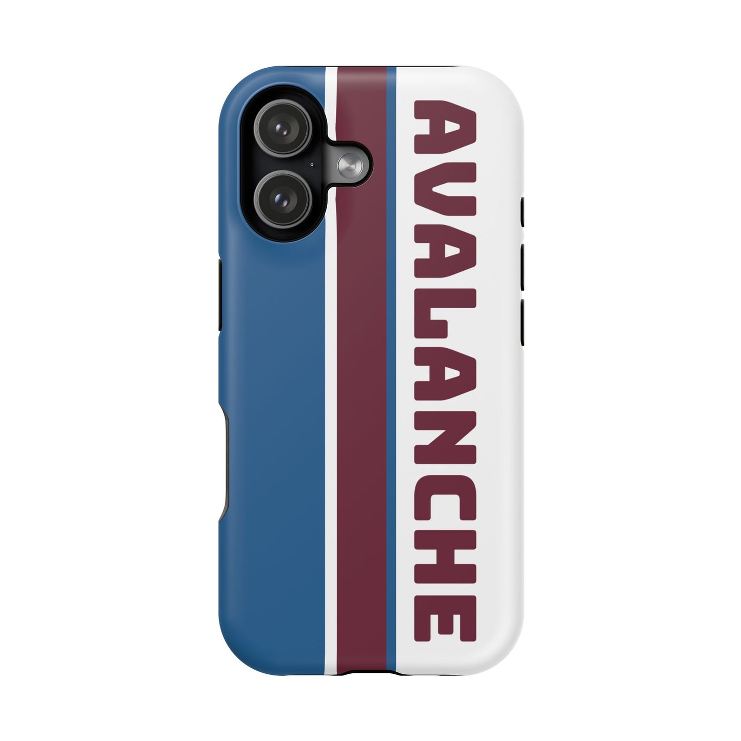 Avalanche Phone Case, Magnetic Phone Case, Retro Phone Case, Matte/Glossy Phone Case, Hockey Gifts