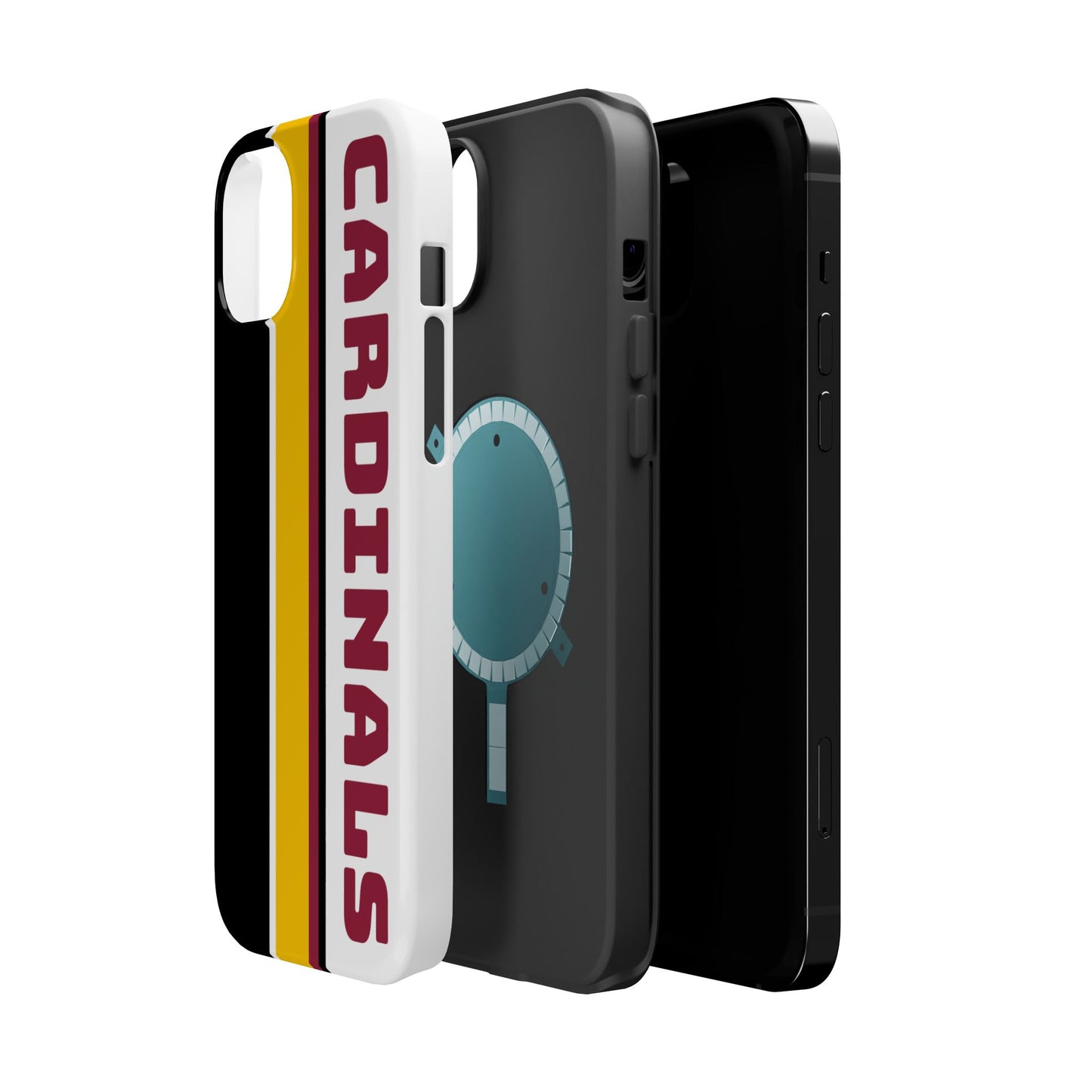 Cardinals Phone Case, Magnetic Phone Case, Retro Phone Case, Football Gifts