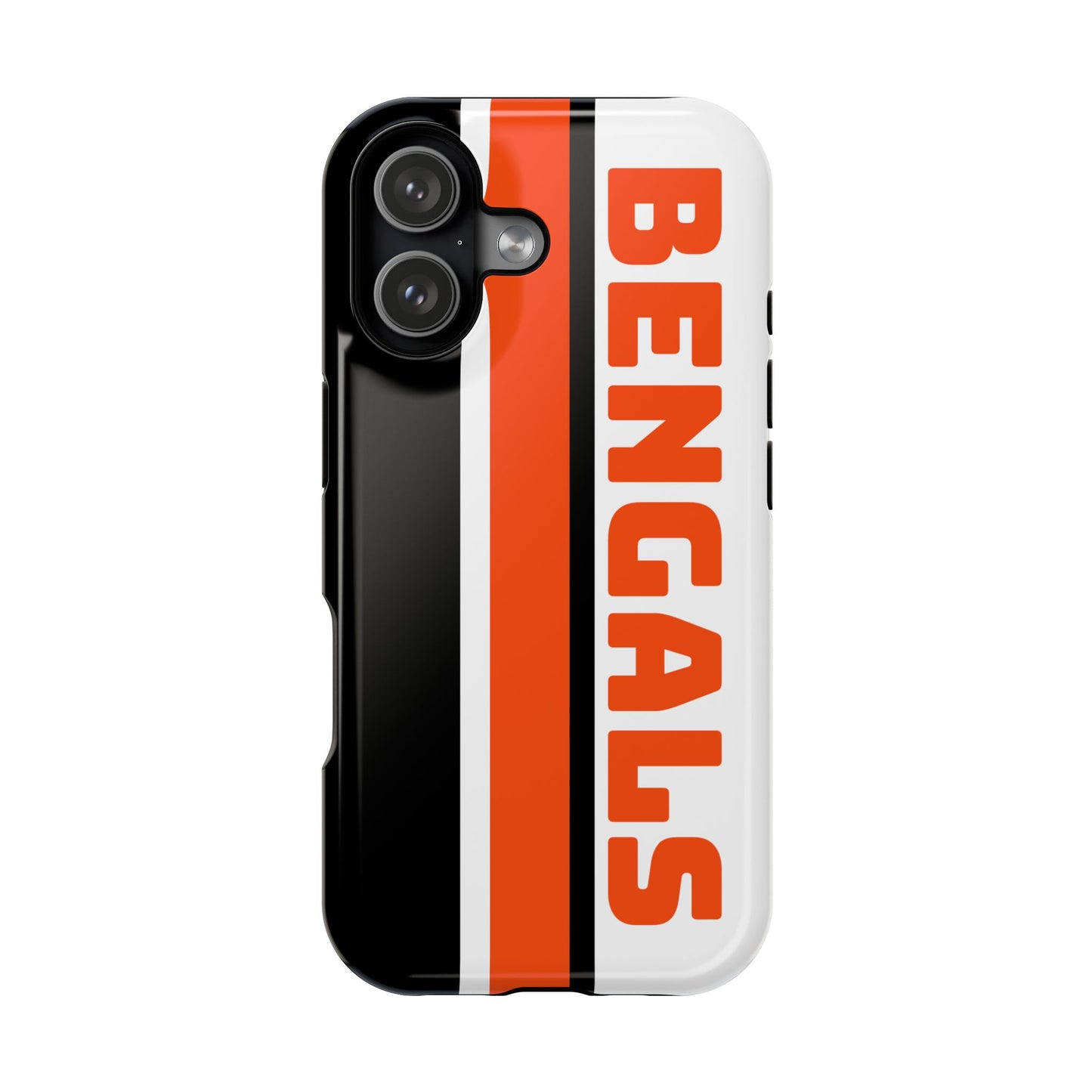 Bengals Phone Case, Magnetic Phone Case, Retro Phone Case, Baseball Case for iPhone or Samsung, Football Gifts